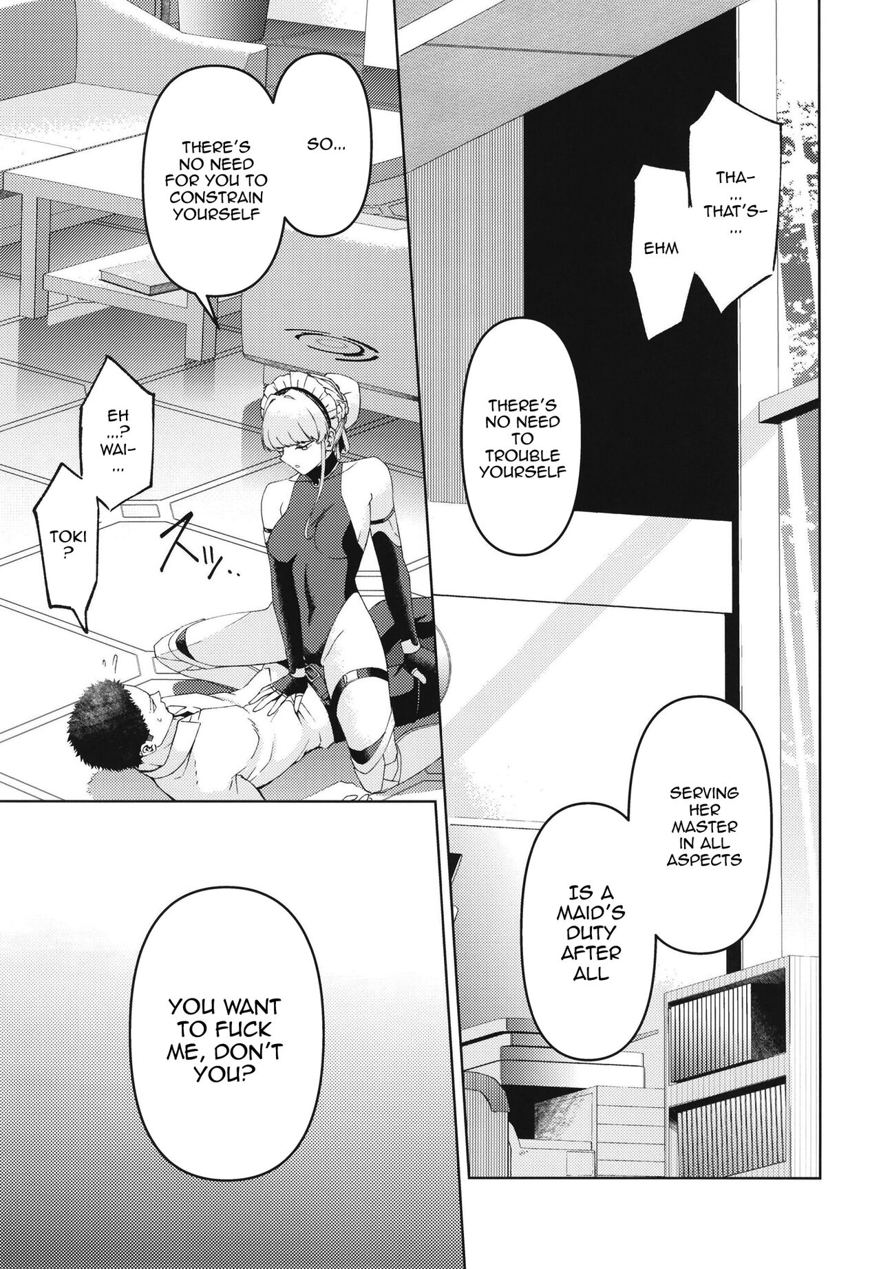 [Izumiya (Mikoma Sanagi)] Toki, Tokidoki | Toki, Sometimes (Blue Archive) [English] {Doujins.com} [Digital] image number 9