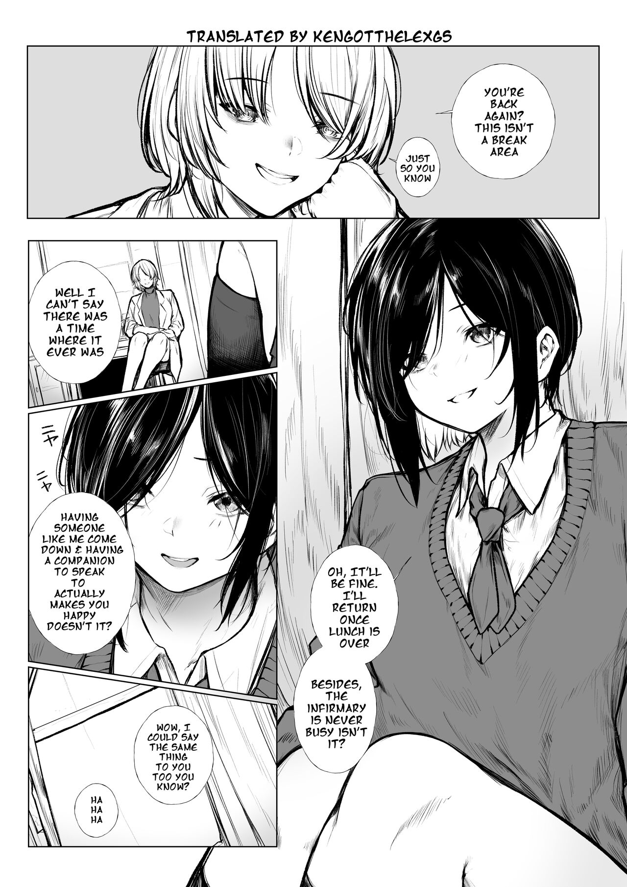 [Jury] Bokukko wa Hokenshitsu no Sensei o Suki ni nanka naranai| No Way She'd Fall in Love with the Nurse [English] [KenGotTheLexGs] numero di immagine  1