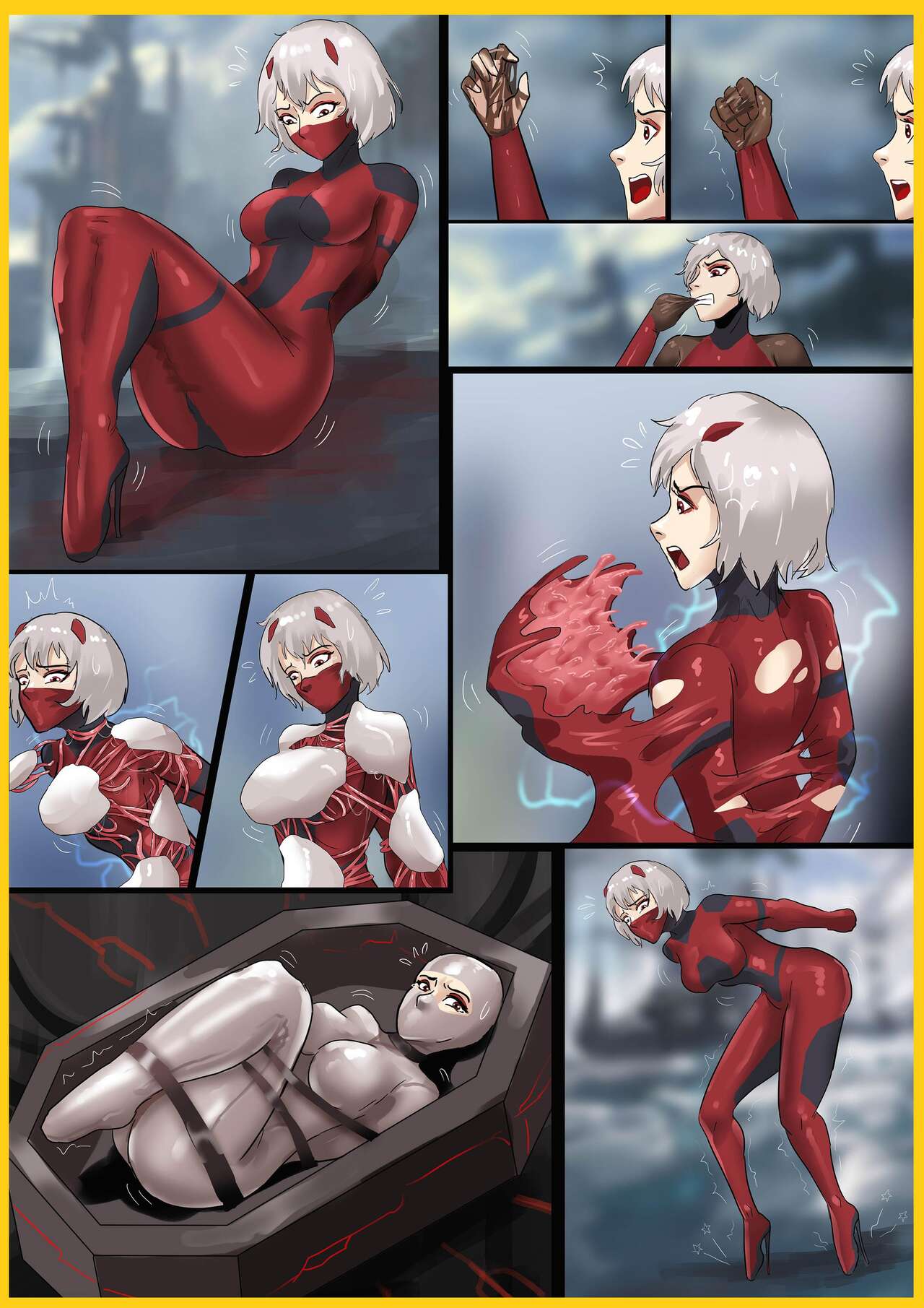 [King] Tentacles Suit Restraint Bildnummer 1