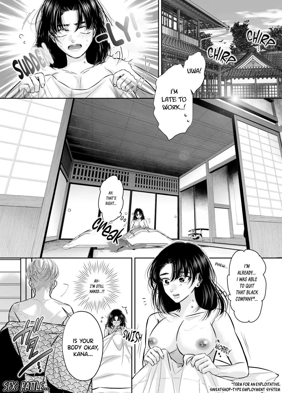 [hatsukoitani (Tani Hatsukoi)] Wakagashira no Nise Yome wa Konya mo Sokubaku kara Nogarerarenai | The Young Head's False Bride Cannot Escape From her Bondage Tonight [English] 图片编号 4