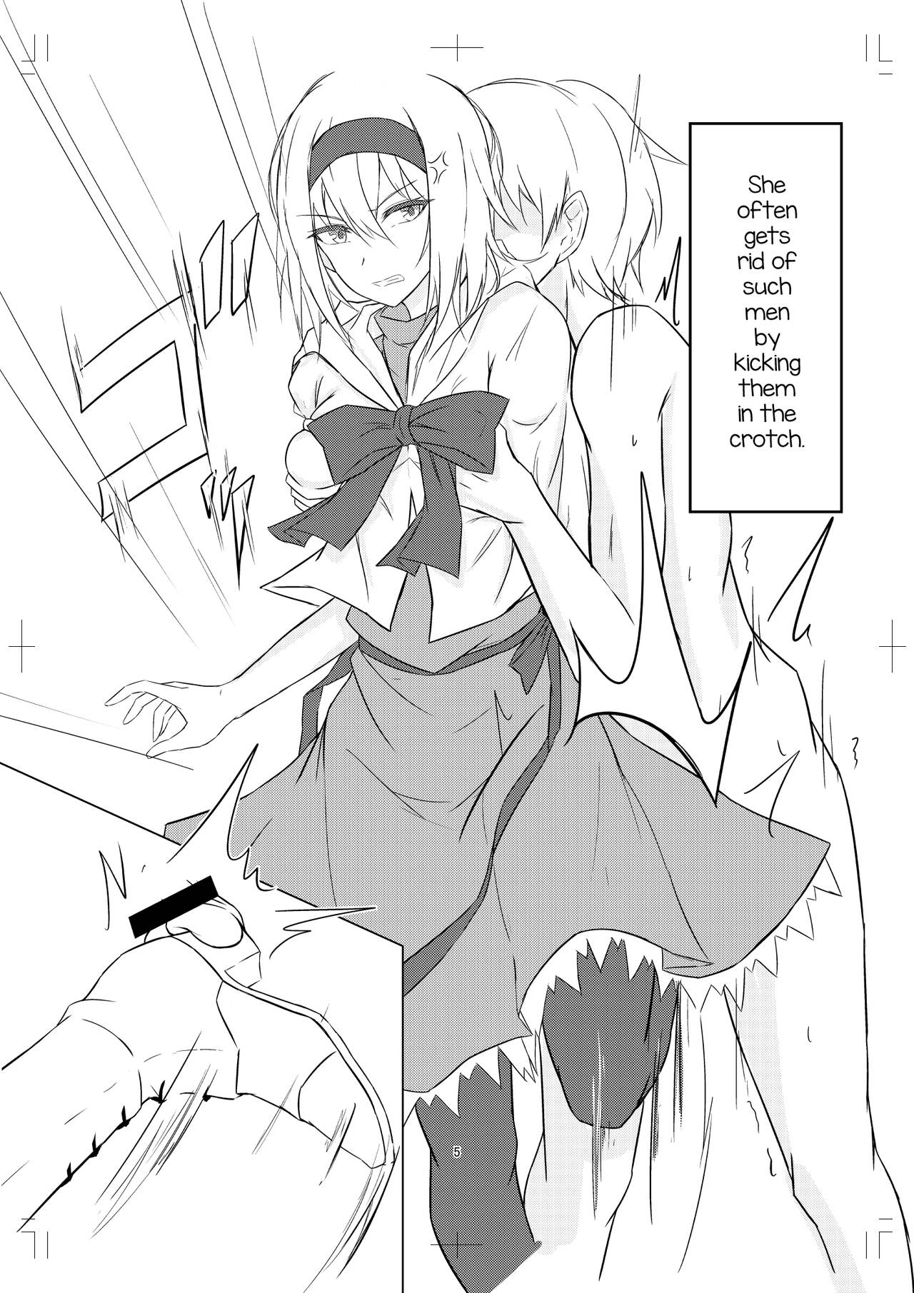[pikuchi-ya (Piro)] Alice Margatroid ni Daiji na Tokoro o Kerareru Hon (Touhou Project) [English] [mysterymeat3] [Digital] image number 5