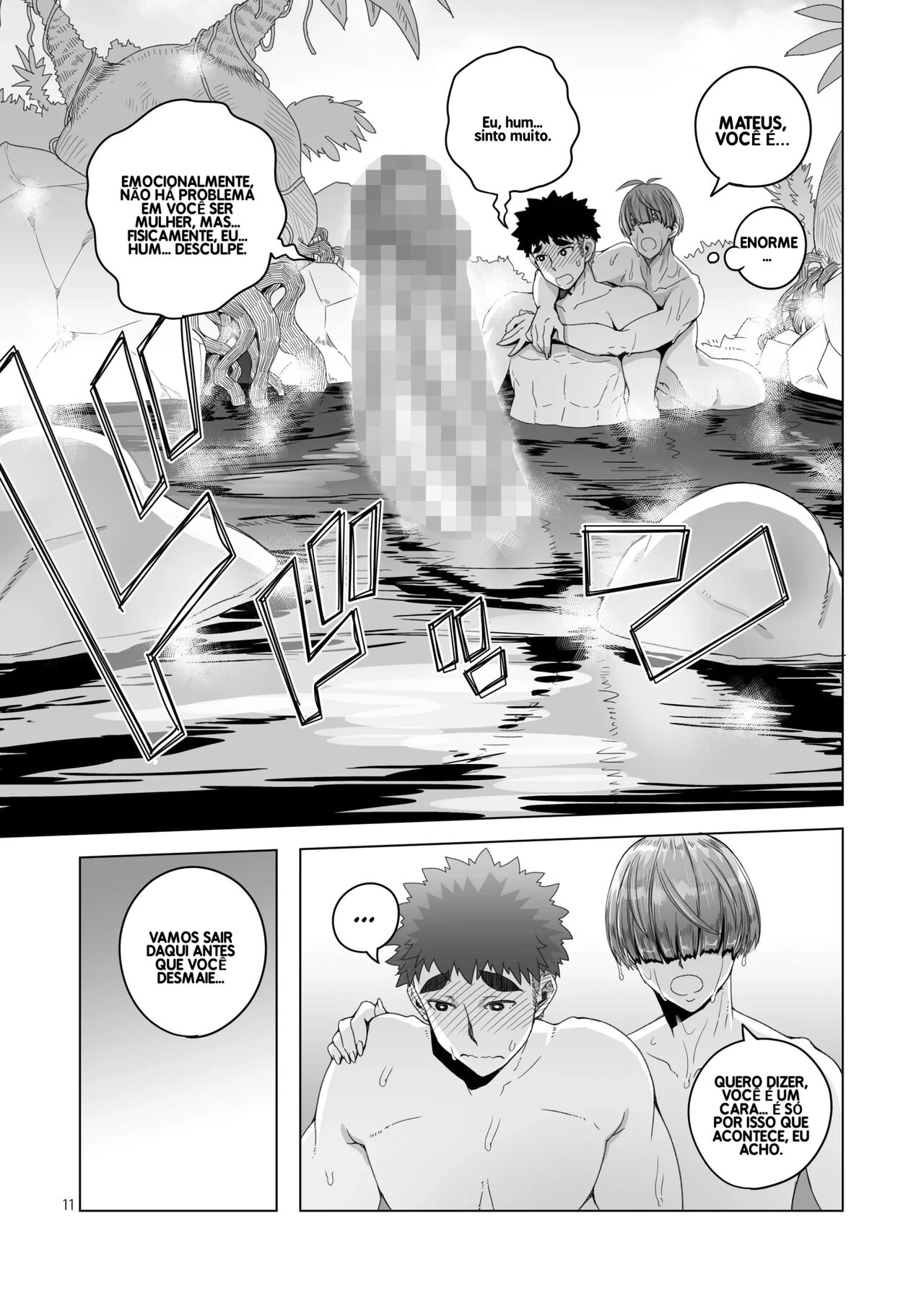 [Asaki Blog Branch Office (Asaki Takayuki)] Rowan Nyokenshi wa Kakusenai | Rowan, the Swordswoman in Plain Sight [Portuguese-BR] 图片编号 10