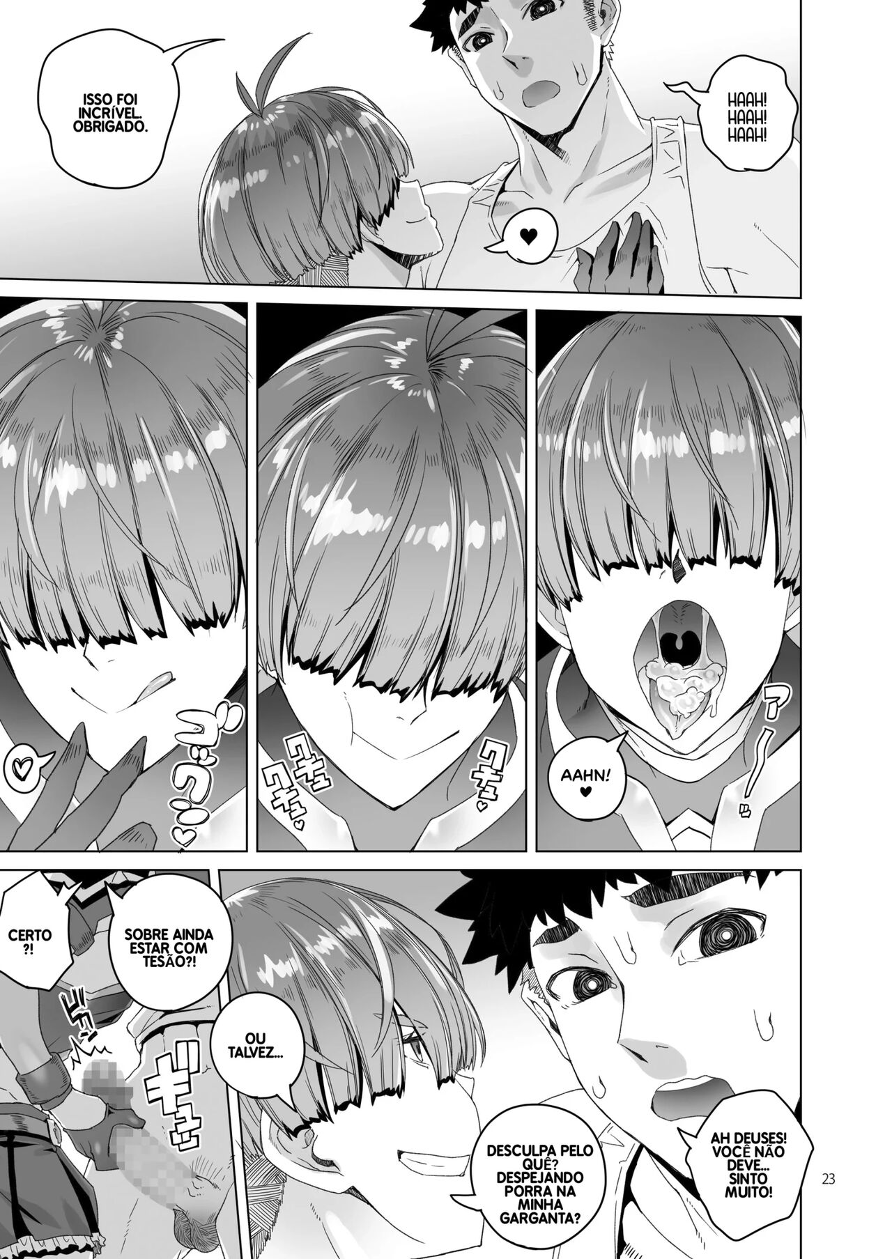 [Asaki Blog Branch Office (Asaki Takayuki)] Rowan Nyokenshi wa Kakusenai | Rowan, the Swordswoman in Plain Sight [Portuguese-BR] 图片编号 22