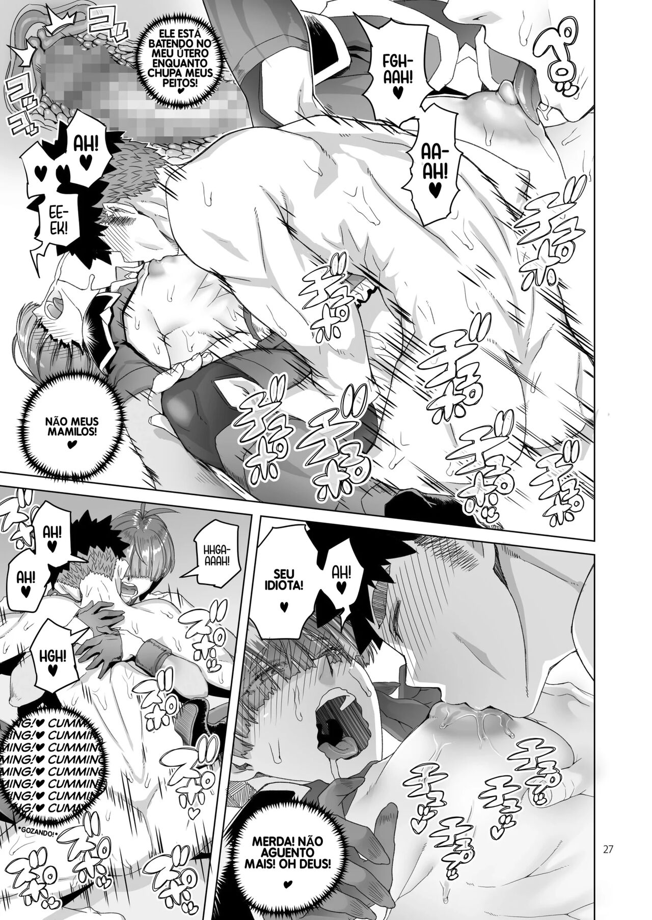 [Asaki Blog Branch Office (Asaki Takayuki)] Rowan Nyokenshi wa Kakusenai | Rowan, the Swordswoman in Plain Sight [Portuguese-BR] 图片编号 26