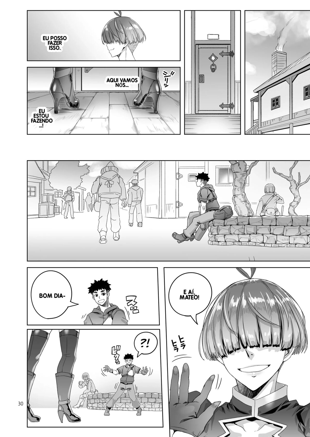 [Asaki Blog Branch Office (Asaki Takayuki)] Rowan Nyokenshi wa Kakusenai | Rowan, the Swordswoman in Plain Sight [Portuguese-BR] 图片编号 29