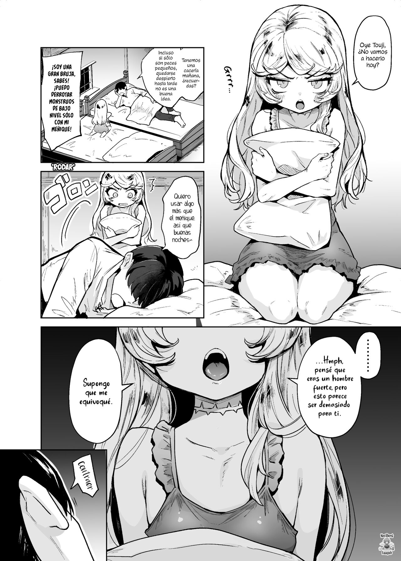 [Kanimura Hanten (Kanimura Ebio)] Kojirase Majo o Toubatsuzumi [Spanish] [NeoDark Fansub] [Digital] image number 3