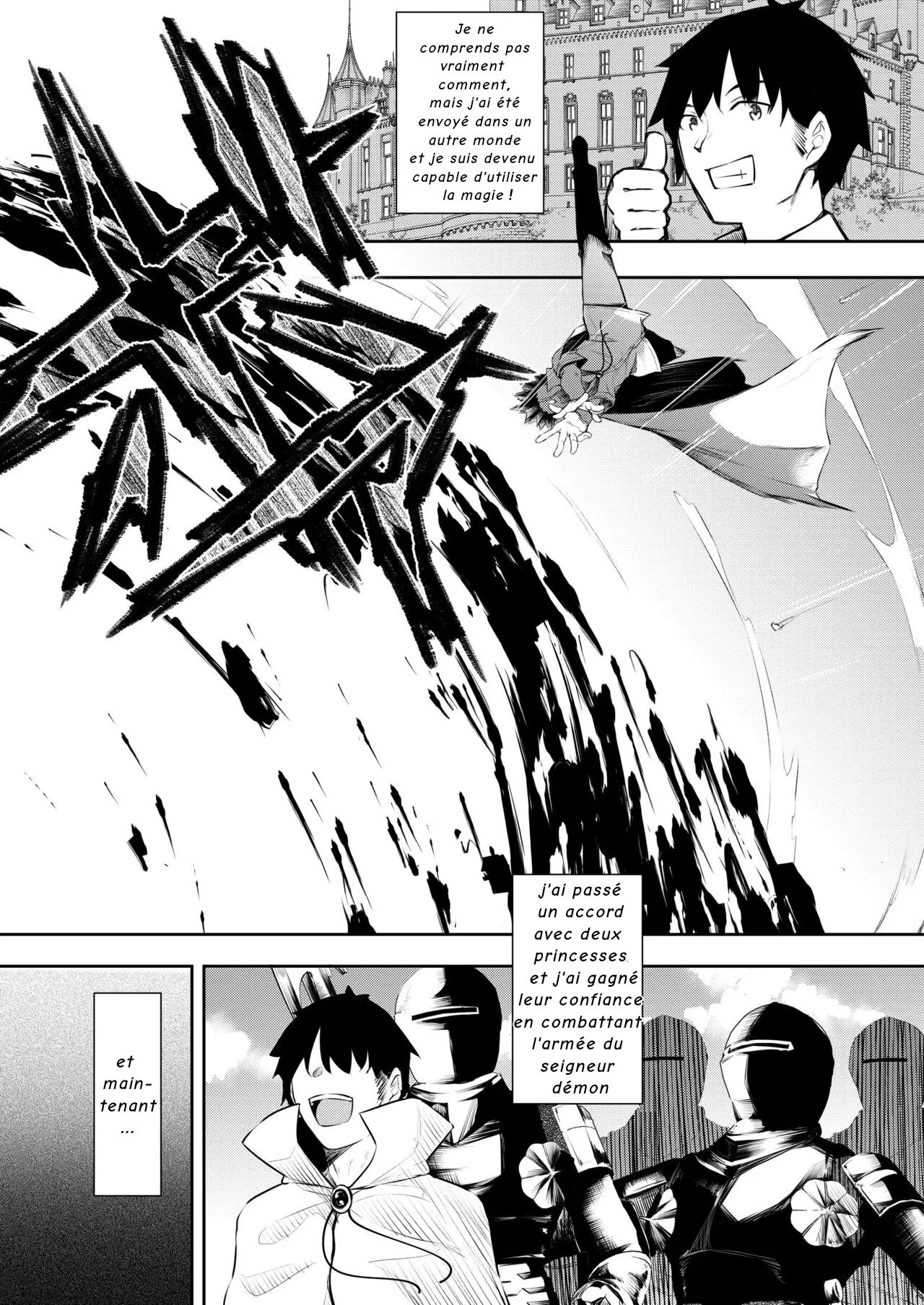 [Akausagi (Fukuyama Naoto)] Ore Isekai de Mahoutsukai ni Naru 2 [French] [Digital] image number 3