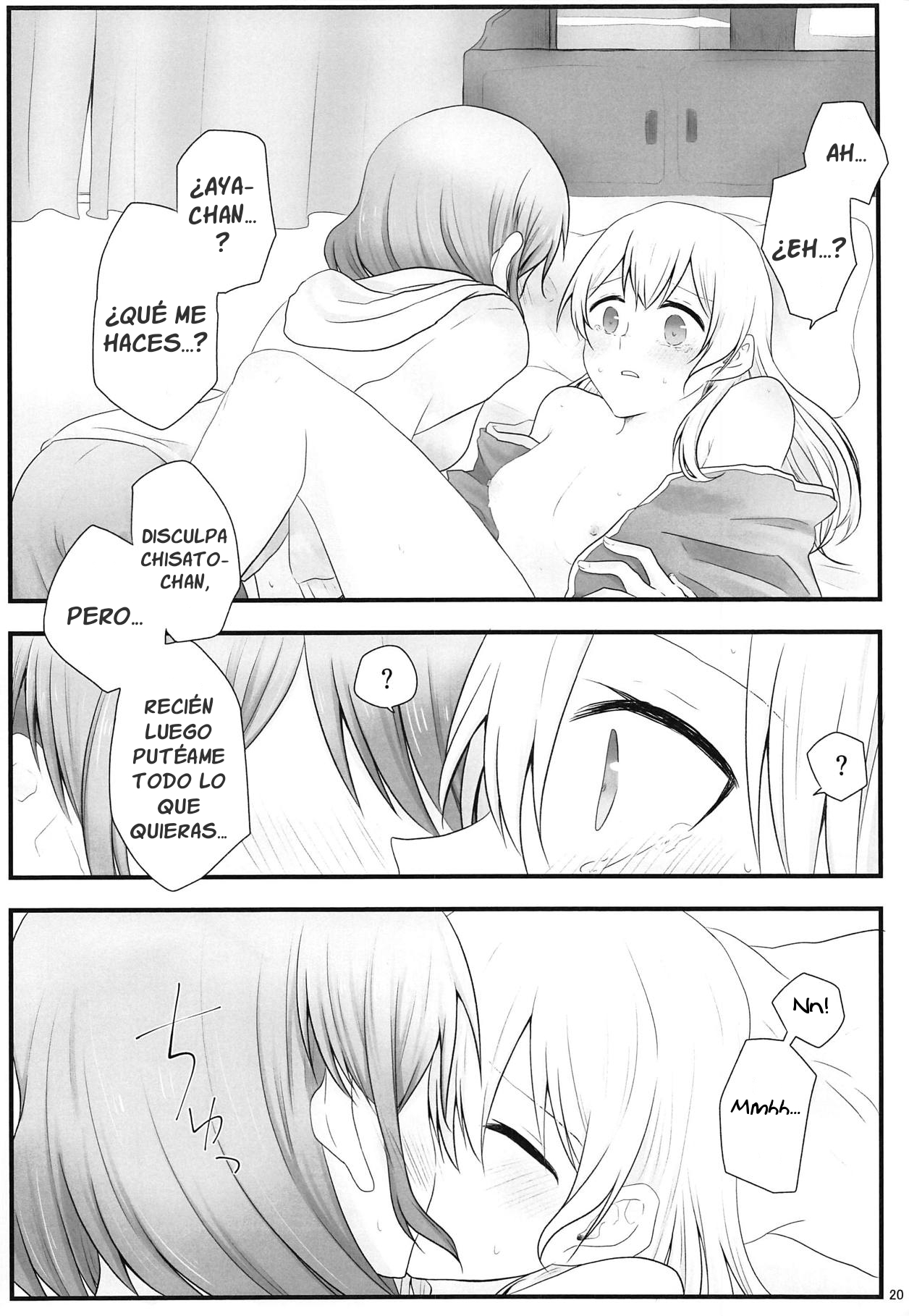 (BanG Dreamer's Party! 5th STAGE) [√75 (Nago)] Ato de Okorareru kara! (BanG Dream!) [Spanish] [Nekomi Fansub] 图片编号 19