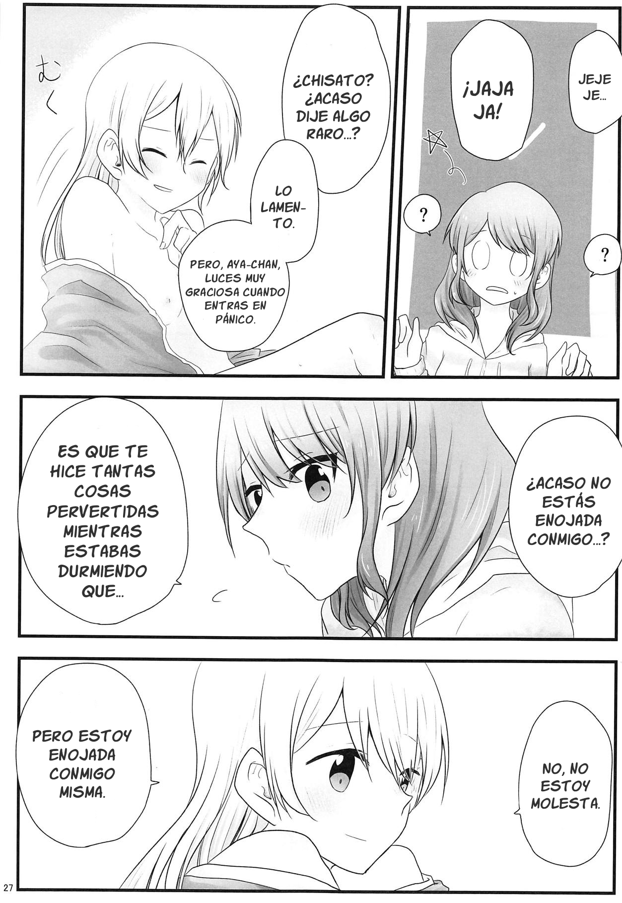 (BanG Dreamer's Party! 5th STAGE) [√75 (Nago)] Ato de Okorareru kara! (BanG Dream!) [Spanish] [Nekomi Fansub] 图片编号 26