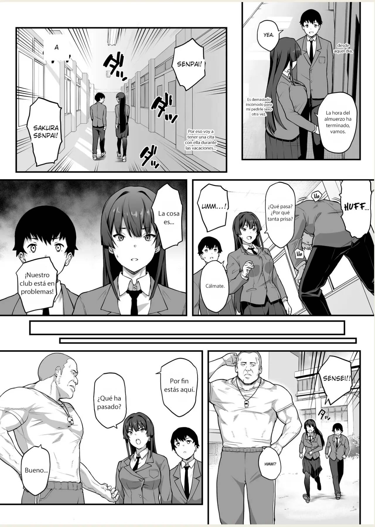 [Kaedeko, Yozo] Kendoubu Shushou de Osananajimi no Bijin de Tsuyoi Boku no Kanojo ga, Charao ni Assari Otosareru Wake ga Nai [Spanish] image number 12