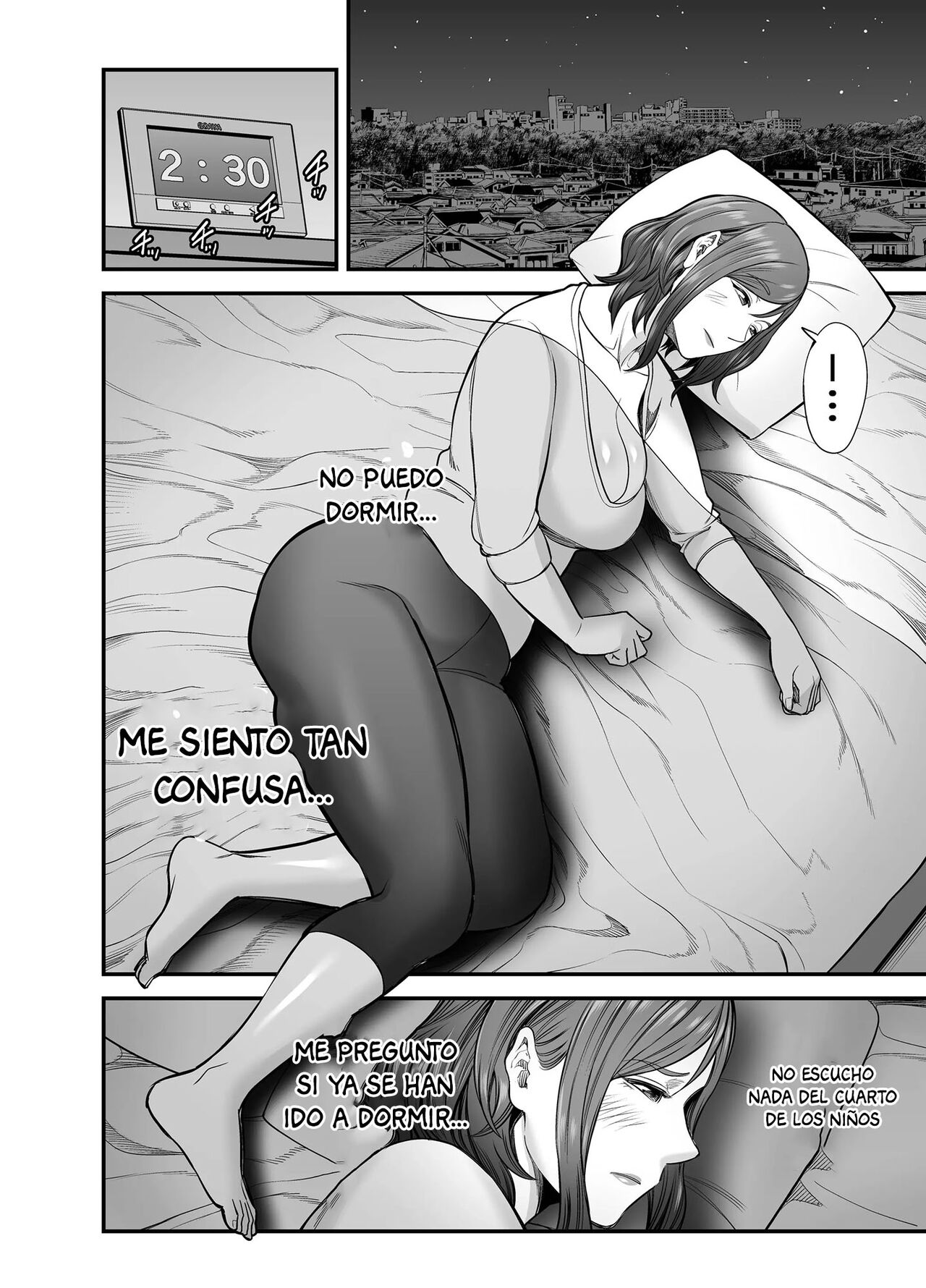 [Ura Meshiya (Maccha Neji)] Sexless de Yokkyu Fuman na Watashi wa, Musuko no Tomodachi to... [Spanish] image number 29