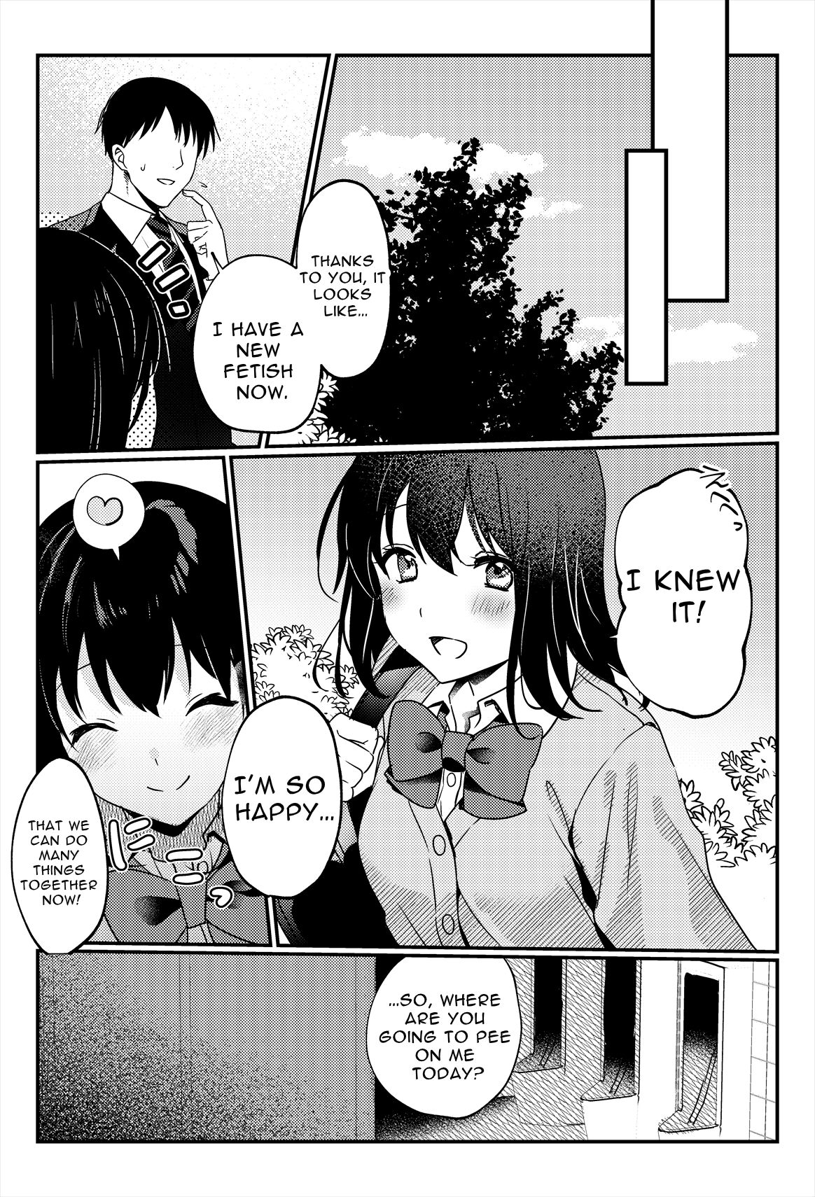[Ichinichi Futsuka] Oshikko, Kudasai! | Give Me, Pee! [English] [Digital] image number 53
