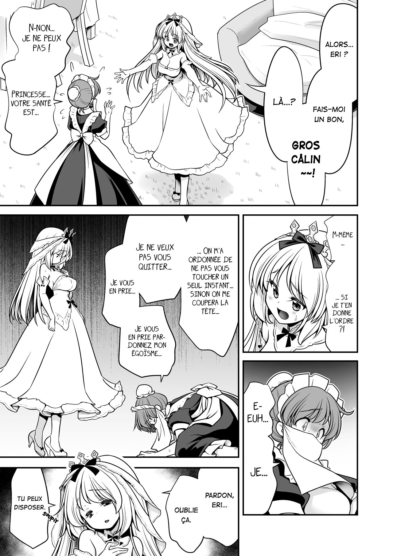 [Yosutebito na Mangakaki (Tomoki Tomonori)] Byoujaku na Junpaku Hime-sama wa Mushikan Love [[French] [La Sainte perv'] [Digital] image number 5