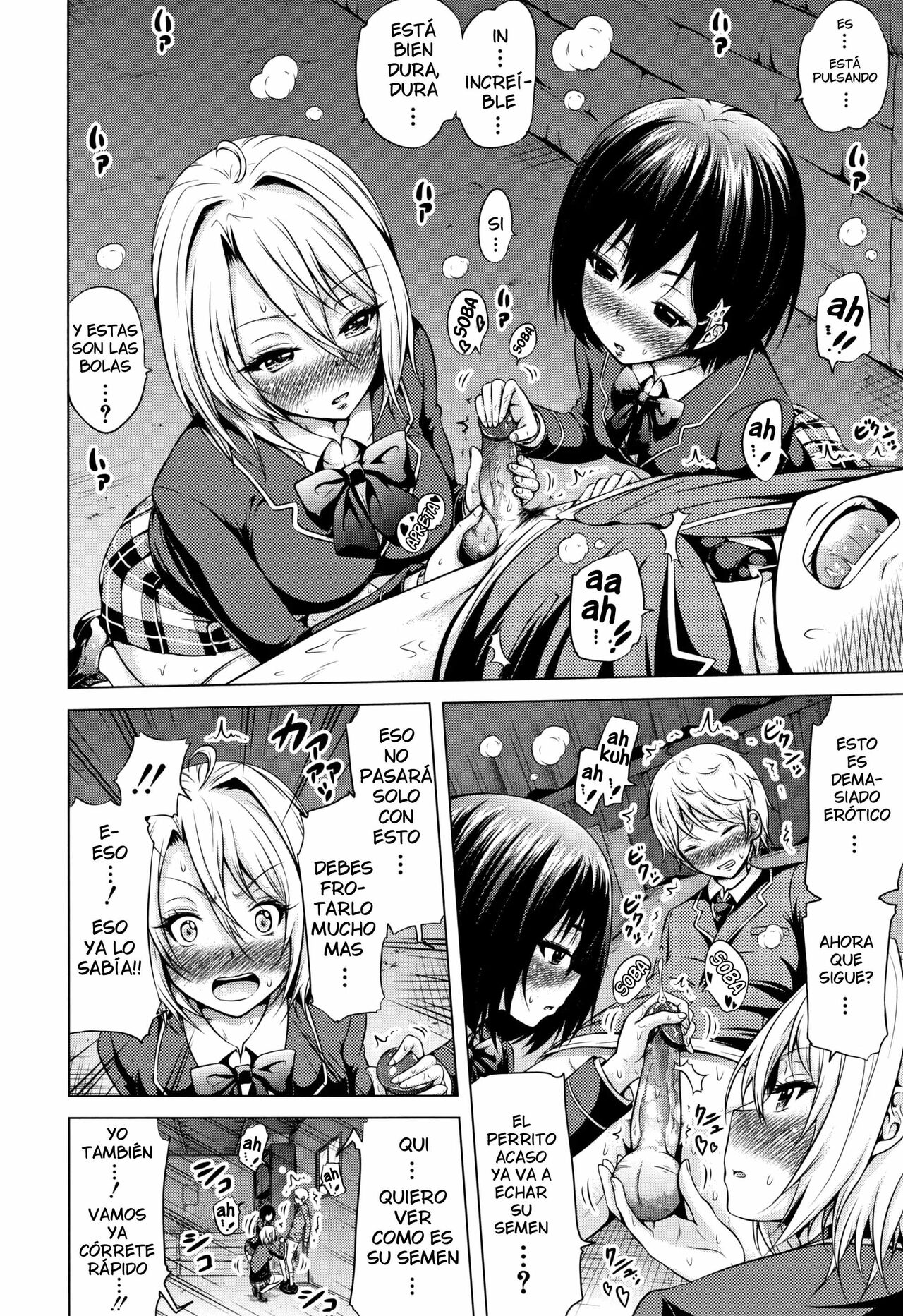 [Akatsuki Myuuto] Joousama wa M no dorei (cap. 1) [Spanish] [Decensored][Harenchi no Fansub] [Digital] Bildnummer 20