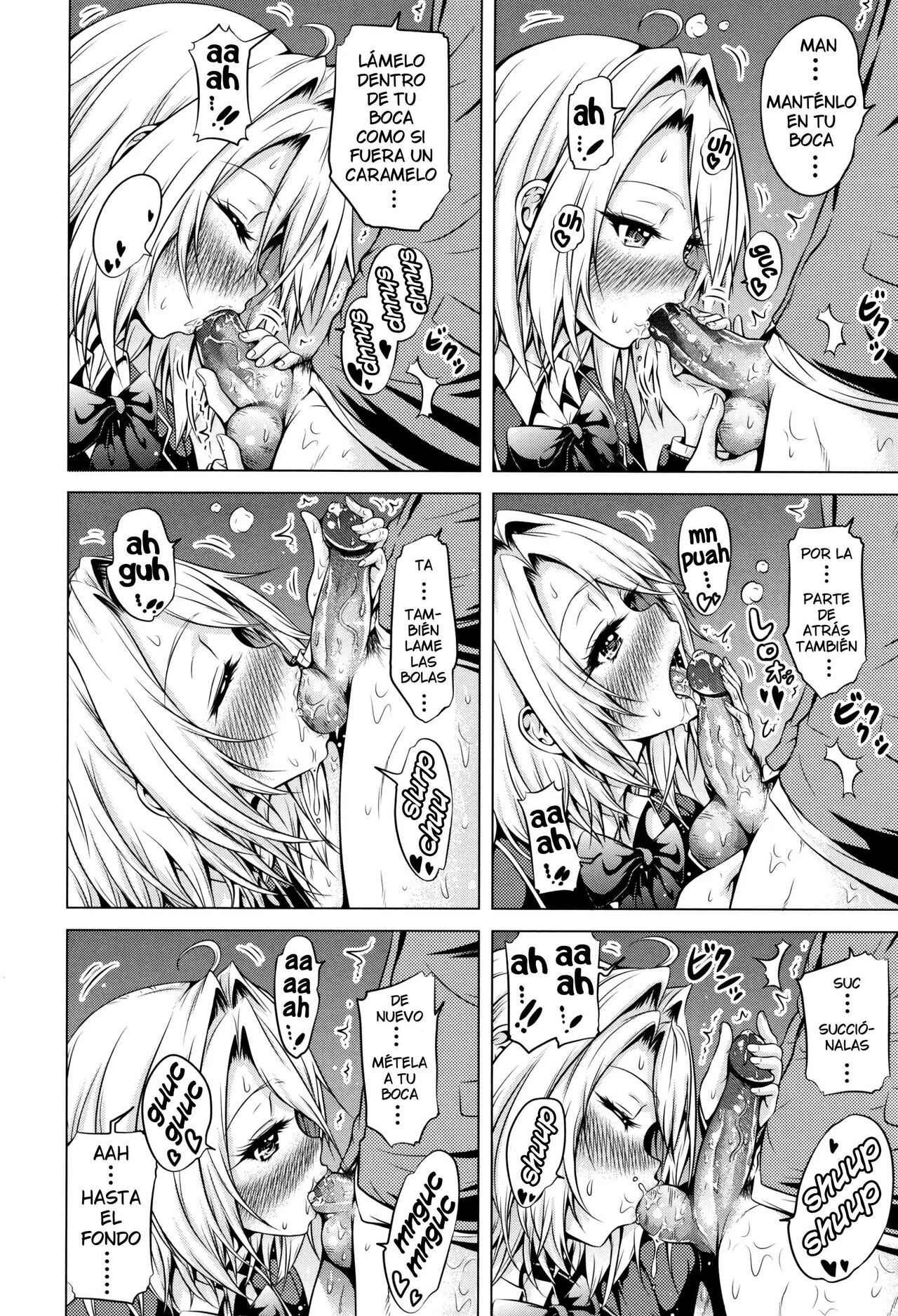 [Akatsuki Myuuto] Joousama wa M no dorei (cap. 1) [Spanish] [Decensored][Harenchi no Fansub] [Digital] Bildnummer 24