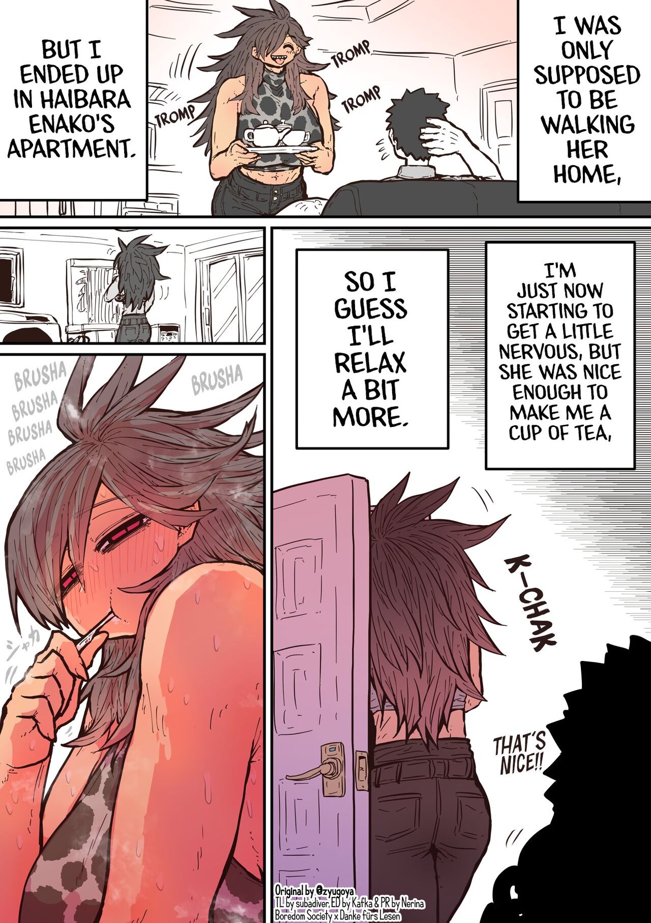 [Zyugoya] Being Targeted by Hyena-chan [English] [danke.moe] [Ongoing] image number 13
