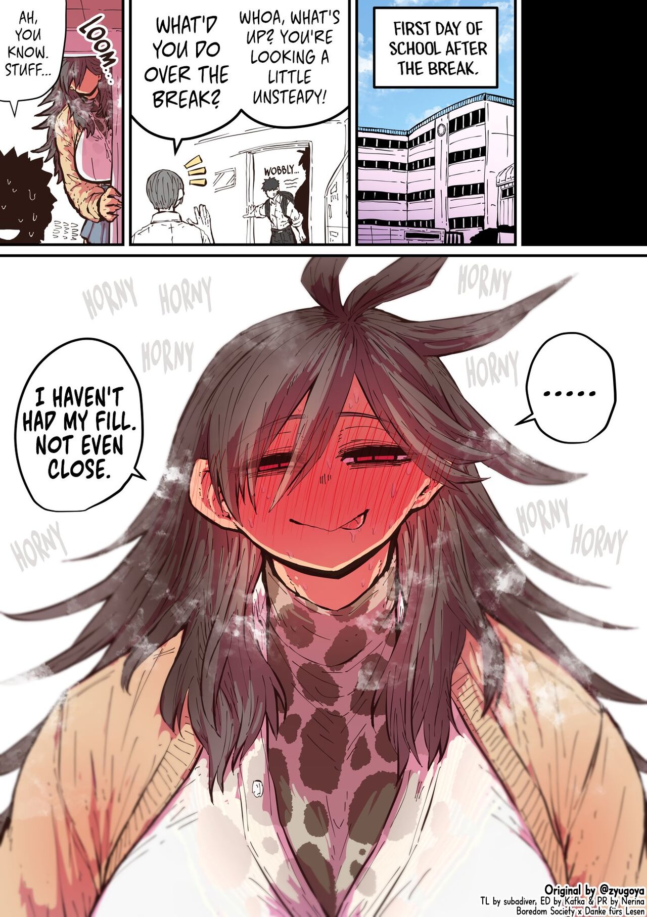 [Zyugoya] Being Targeted by Hyena-chan [English] [danke.moe] [Ongoing] image number 17