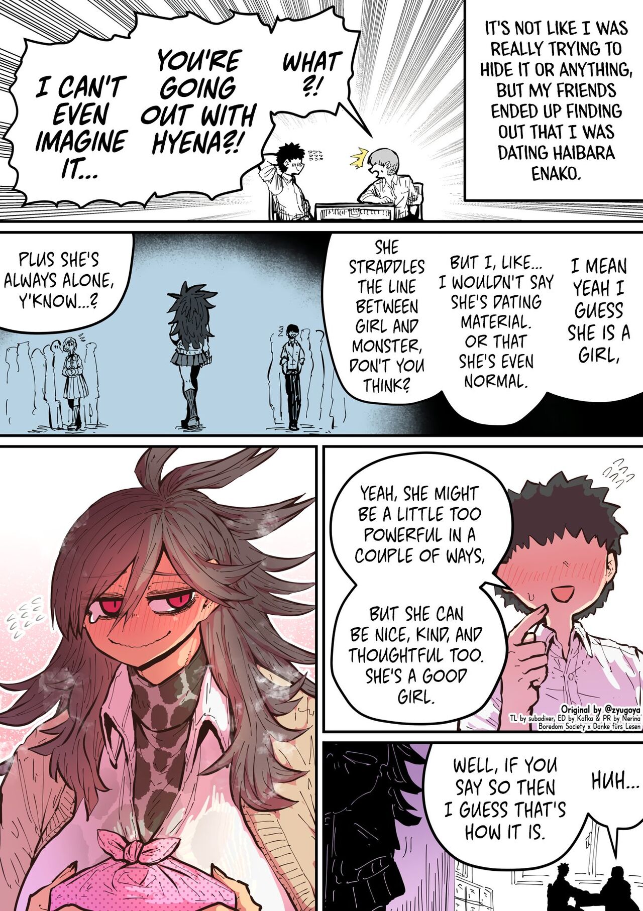 [Zyugoya] Being Targeted by Hyena-chan [English] [danke.moe] [Ongoing] image number 18