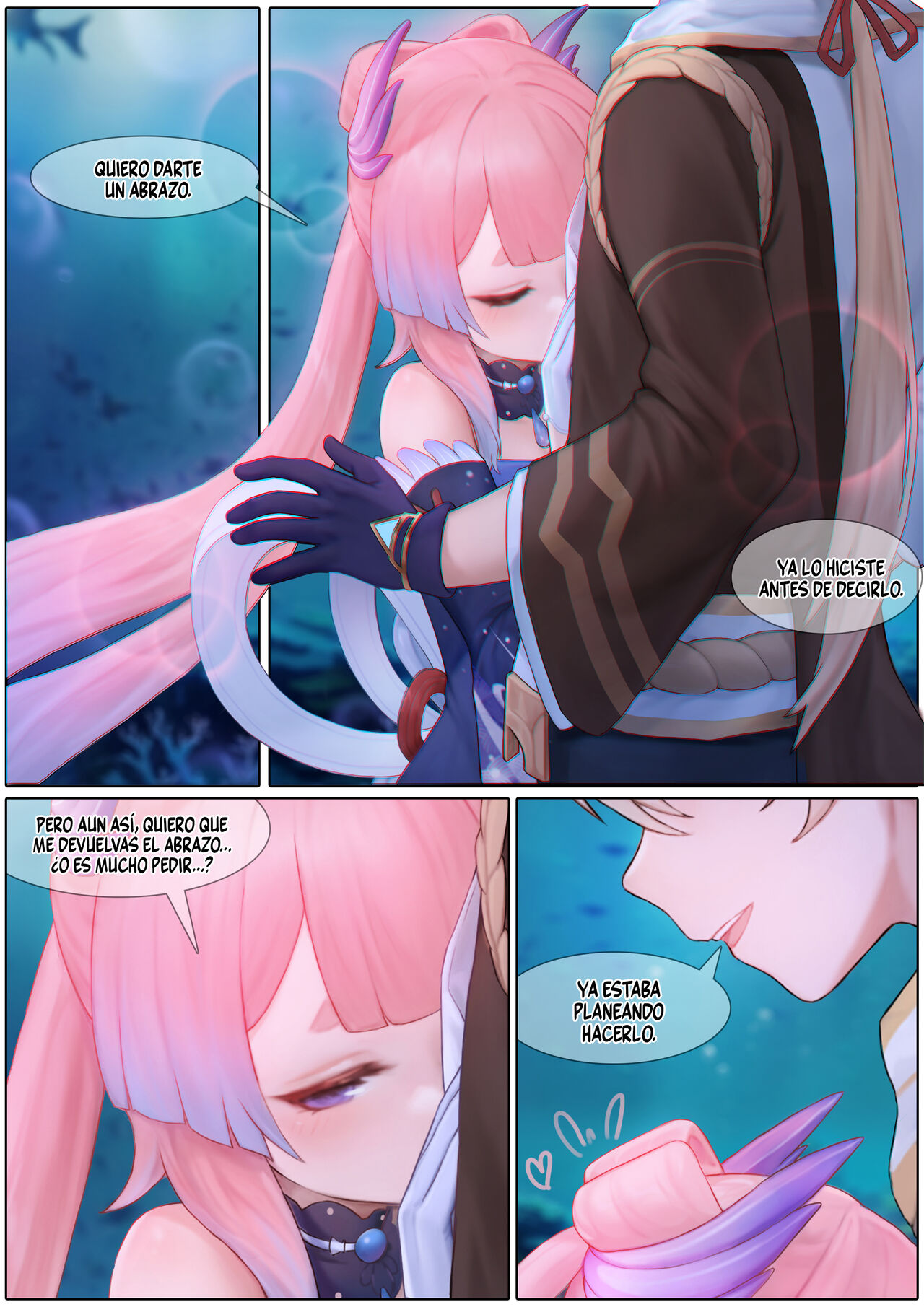 [Reikoku na Haizara] Kokomi Nerviosa (Genshin Impact) [Spanish] [Rakuen Translations] numero di immagine  9