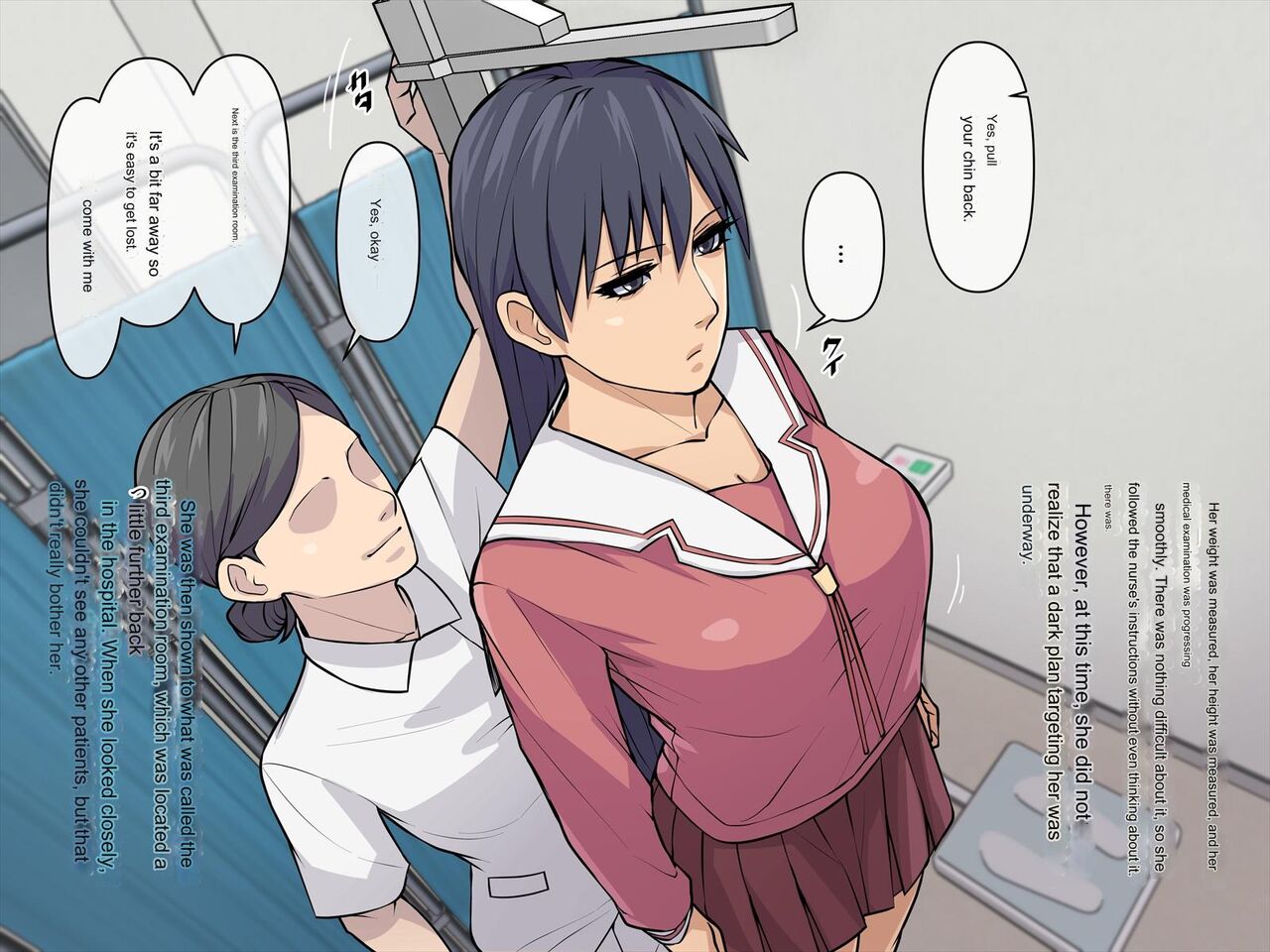 [THE HYPERMAN] Azumanga Ngentot - Sakaki deceived by an unscrupulous hospital numero di immagine  2