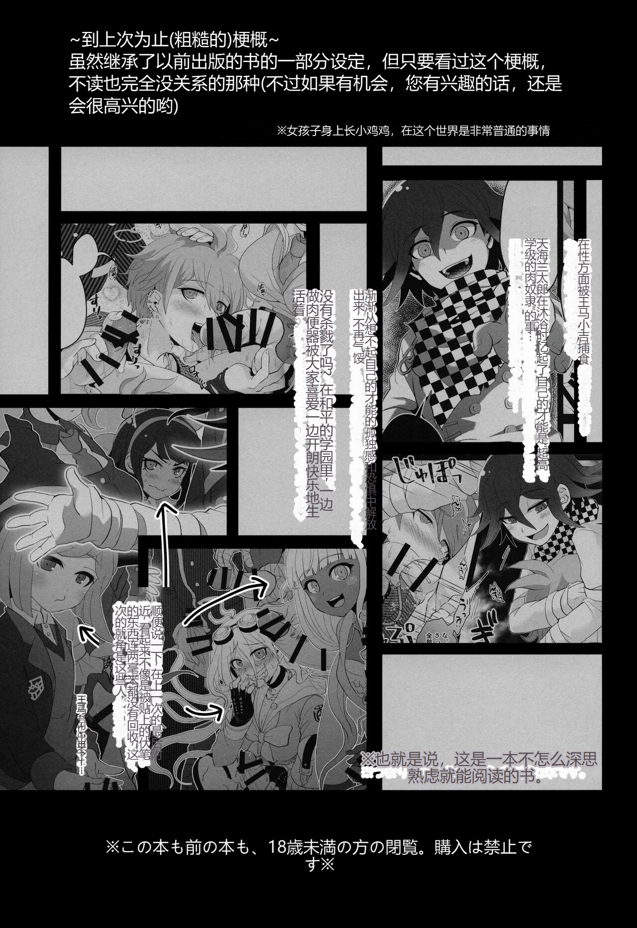 (Gakuen Trial Osaka 11) [LV43 (Shia)] Aisare Benki no (Hi) Nichijou Seikatsu (New Danganronpa V3)[Chinese]韓琪個人漢化 图片编号 2