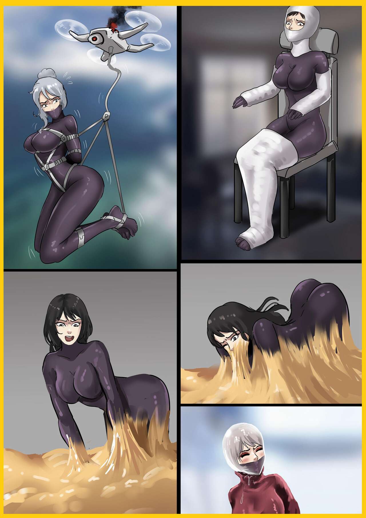 [King] Bondage Compilation From Brain Storming 01 изображение № 1