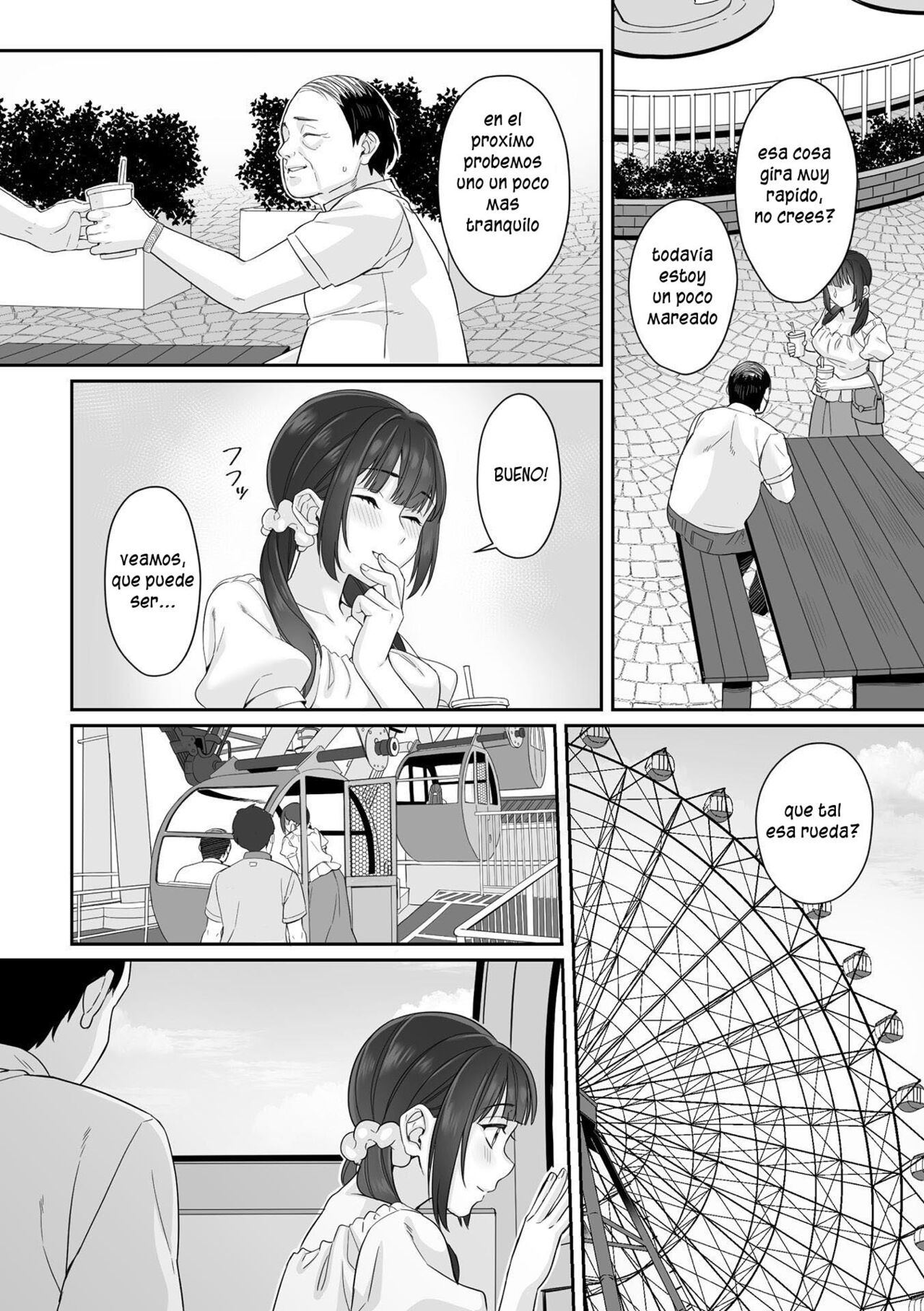 [miniru] Junboku Joshikousei wa Oyaji Iro ni Somerarete Comic Ban Ch. 1-2 [Spanish] [DK] 이미지 번호 14