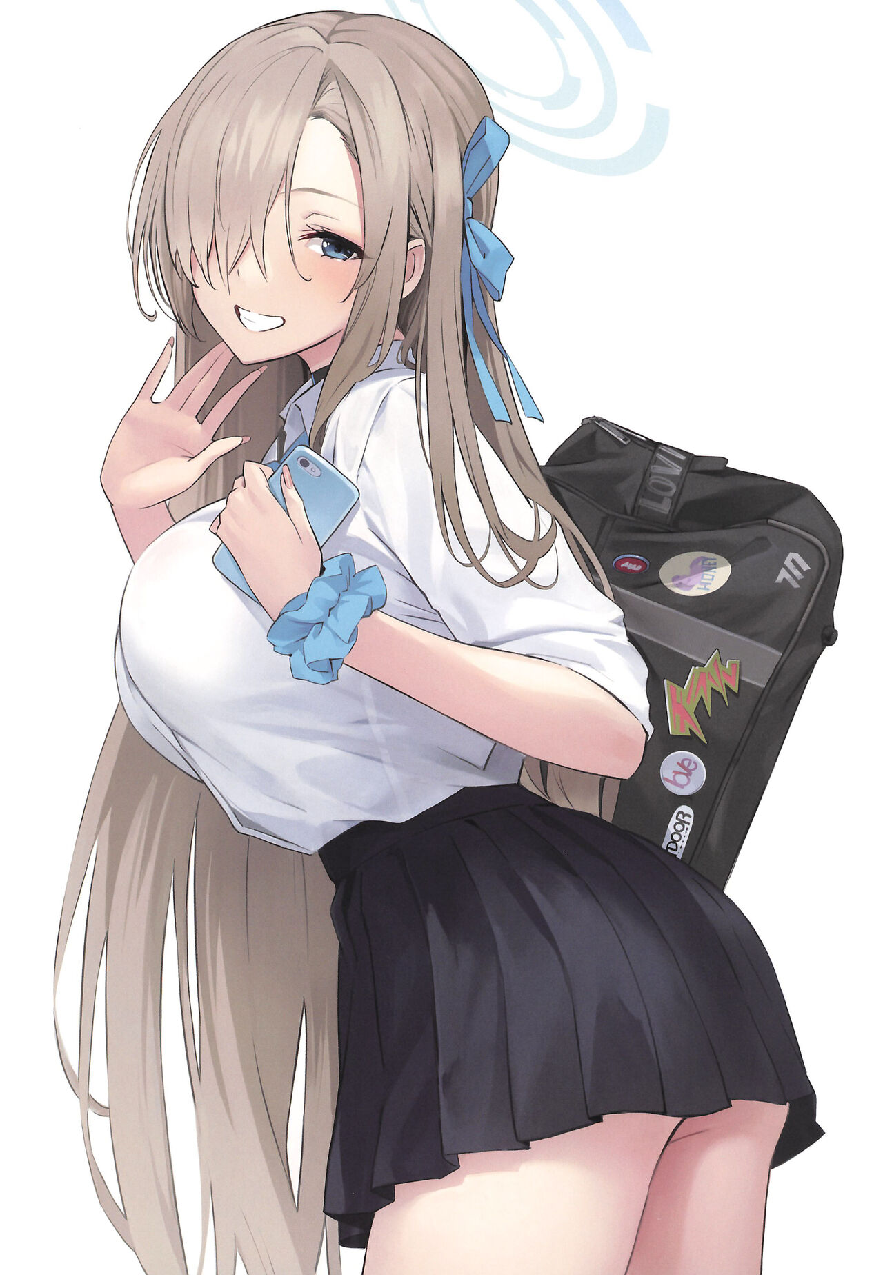 (C102) [Shiro no Ie (Yochiki)] Rakugaki Bon (Blue Archive) изображение № 4