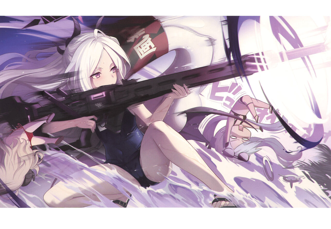 (C102) [Shiro no Ie (Yochiki)] Rakugaki Bon (Blue Archive) изображение № 6