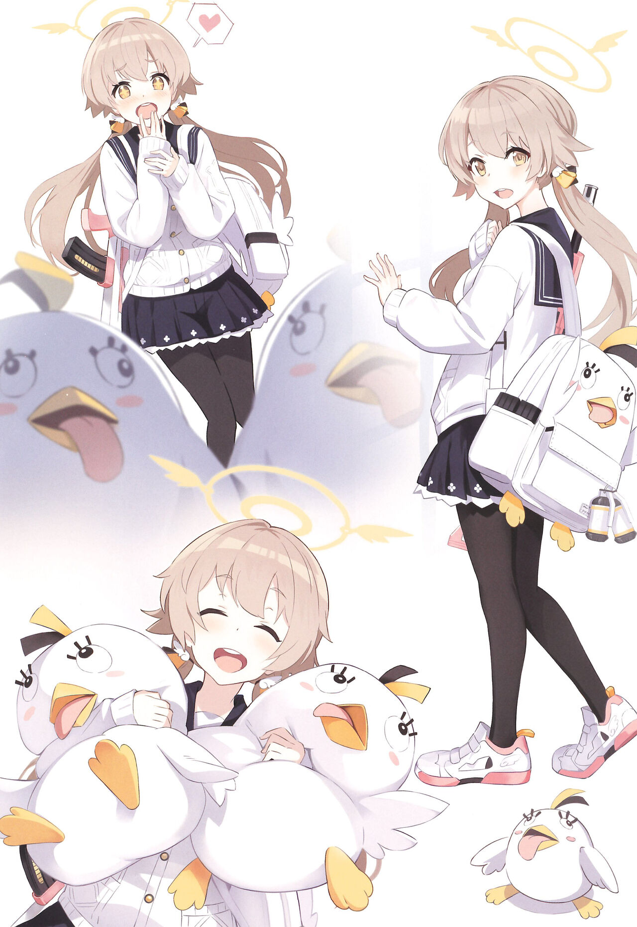 (C102) [Shiro no Ie (Yochiki)] Rakugaki Bon (Blue Archive) изображение № 15