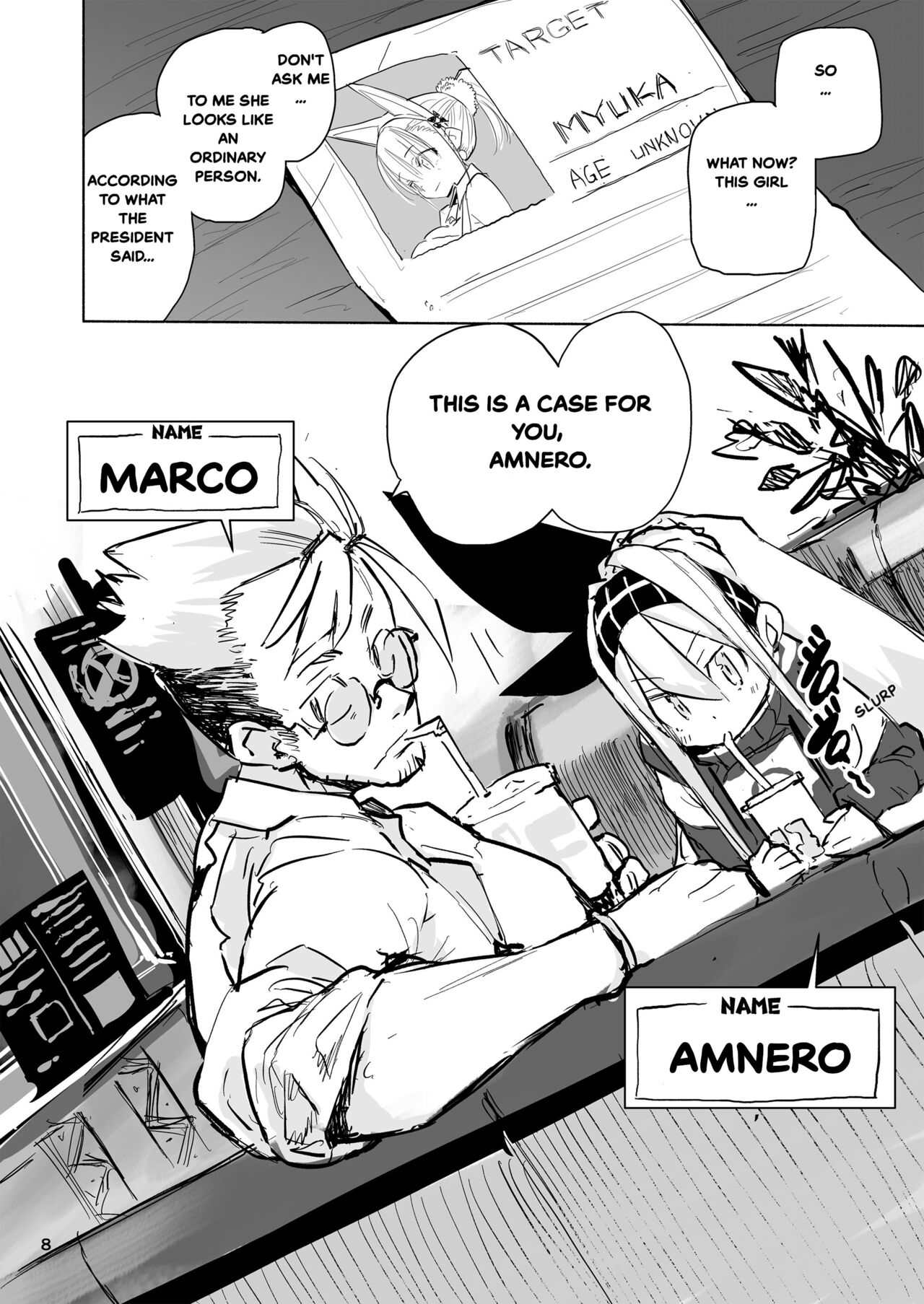 [Hyoco Road (Hyocorou)] Myuka-chan wa Kotowarenai. | [English] [Decensored] [Digital] [StickyRicky] Bildnummer 4