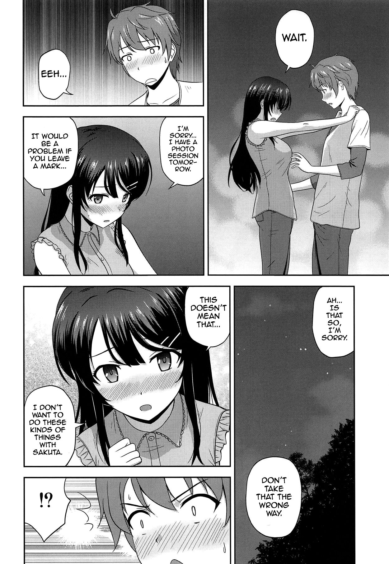 (COMIC1☆15) [G-SCAN CORP. (Satou Chagashi)] Seishun Black Time Killer (Seishun Buta Yarou wa Bunny Girl Senpai no Yume o Minai) [English] [Comfy Pillow Scans] изображение № 3