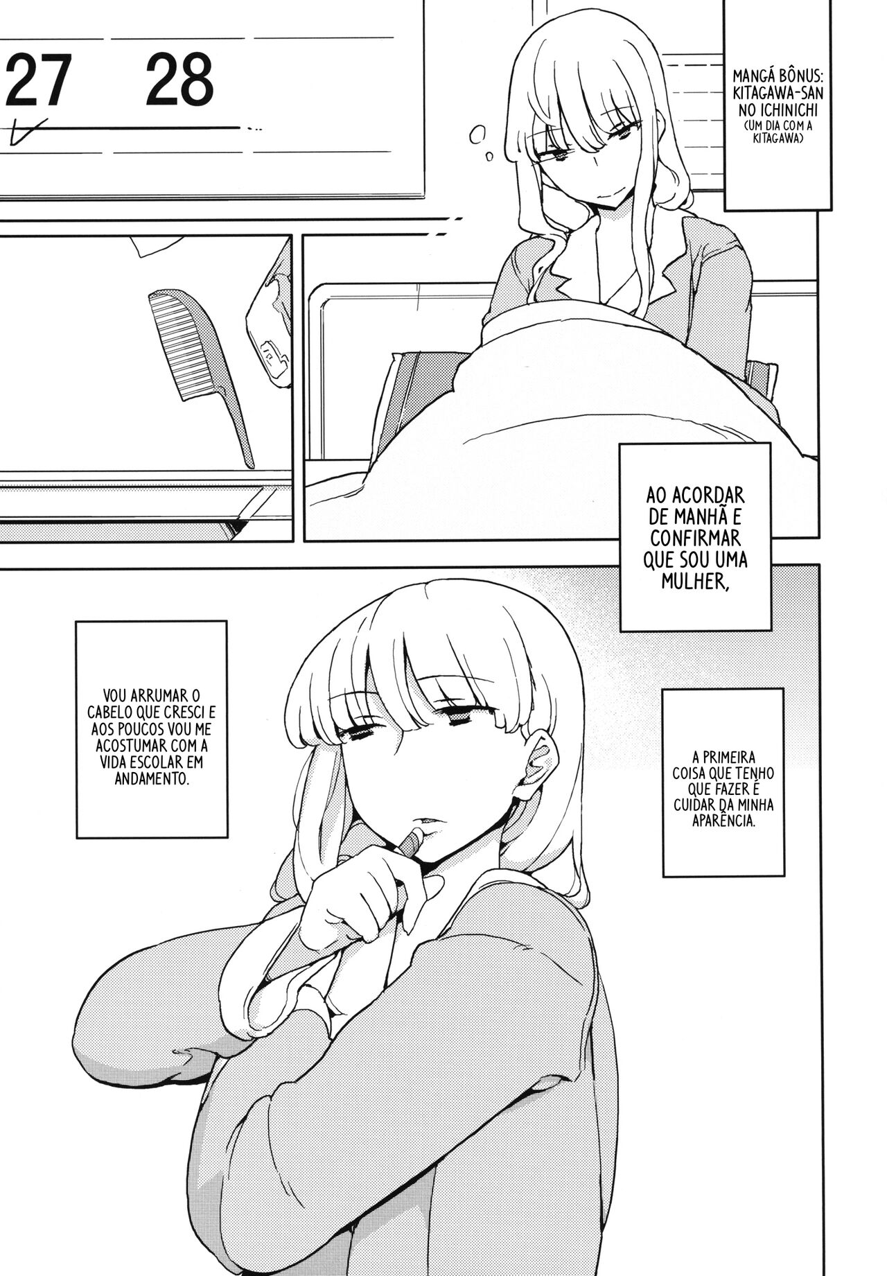 [Semimogura (Yoshiie)] TS: Kare ga Kanojo ni Kawattara | TS: Quando Ele se tornou Ela [Jonas Rosa] [Digital] image number 39