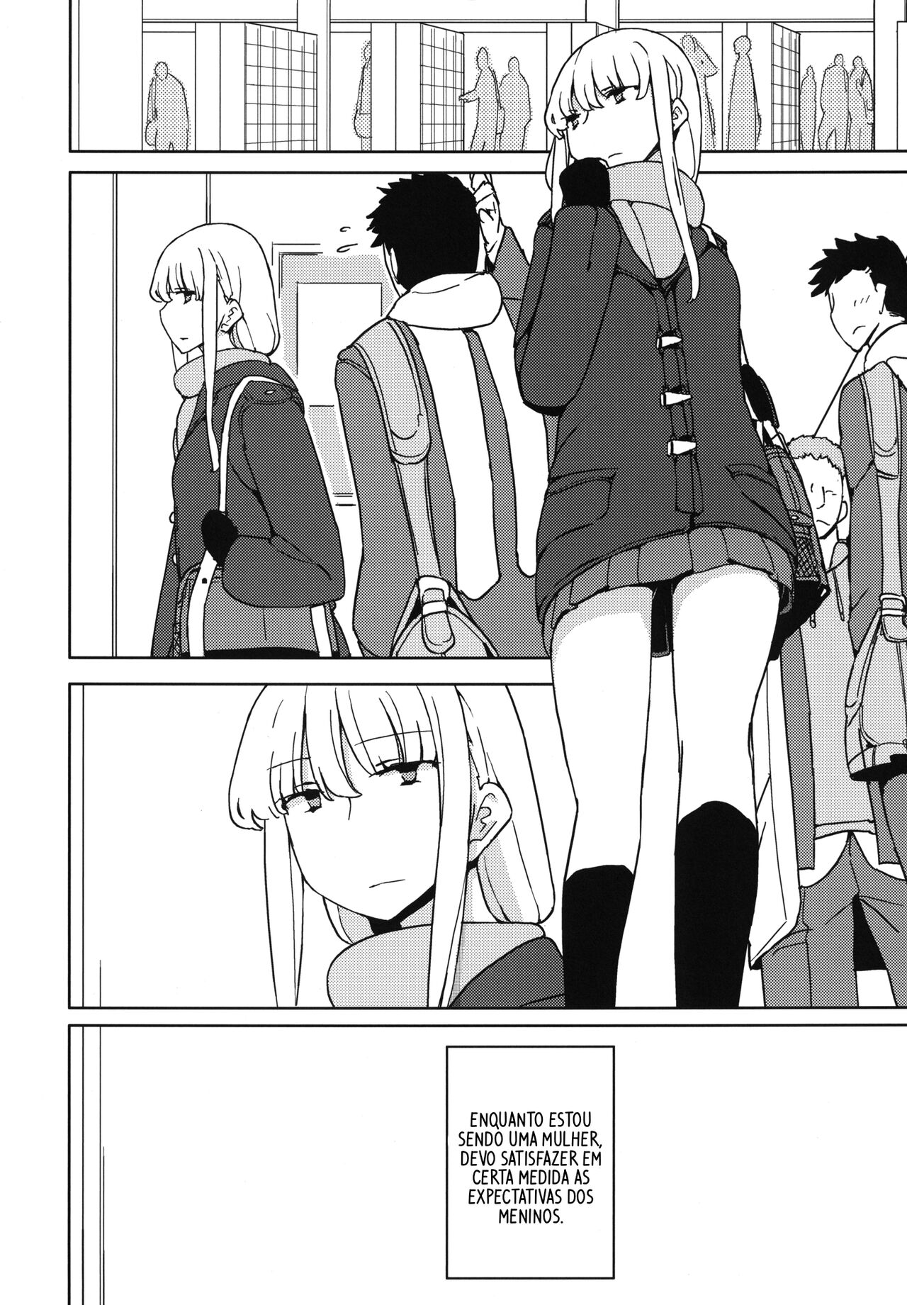 [Semimogura (Yoshiie)] TS: Kare ga Kanojo ni Kawattara | TS: Quando Ele se tornou Ela [Jonas Rosa] [Digital] image number 40