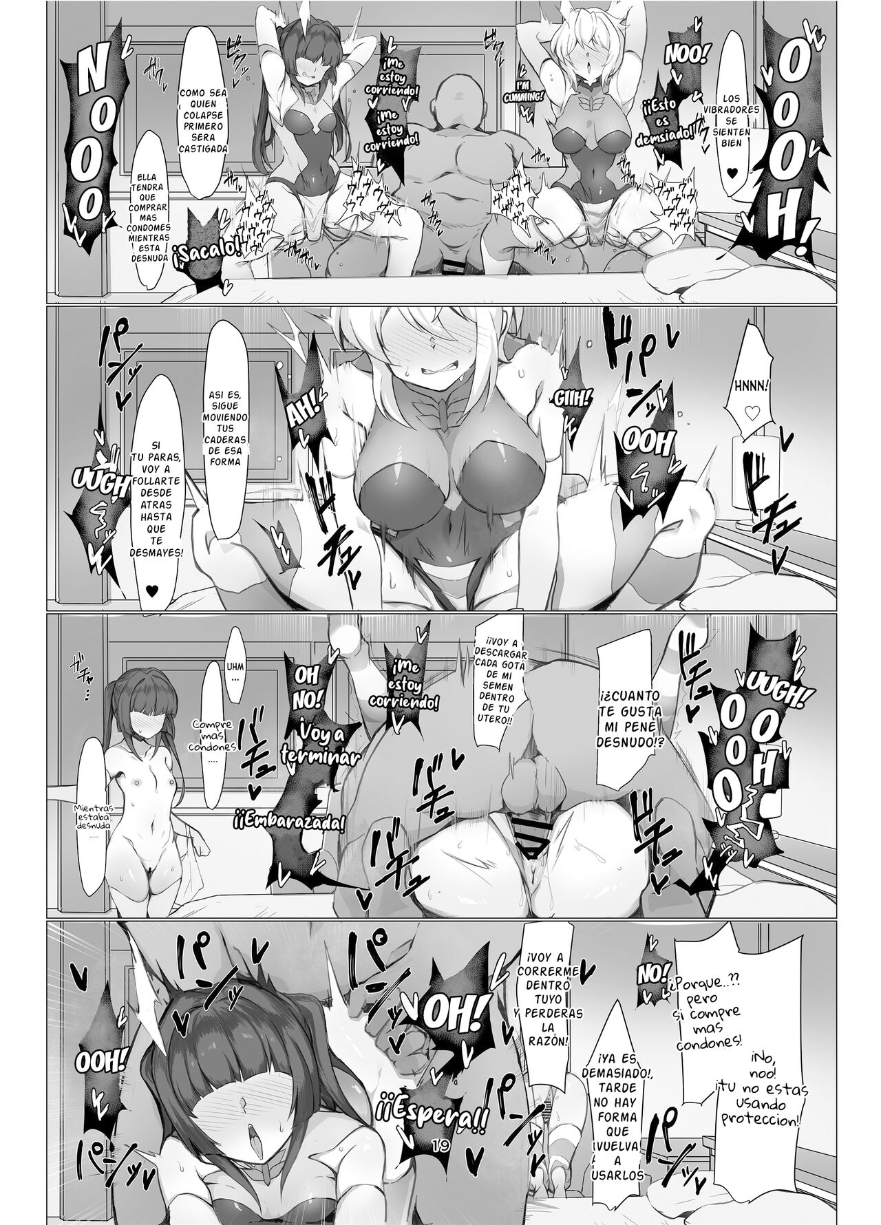 [Momokan (Momonosuke)] Symphogear Enkou Ecchi-bon (Senki Zesshou Symphogear) [Spanish] [PolyGarde-K] [Digital] изображение № 18