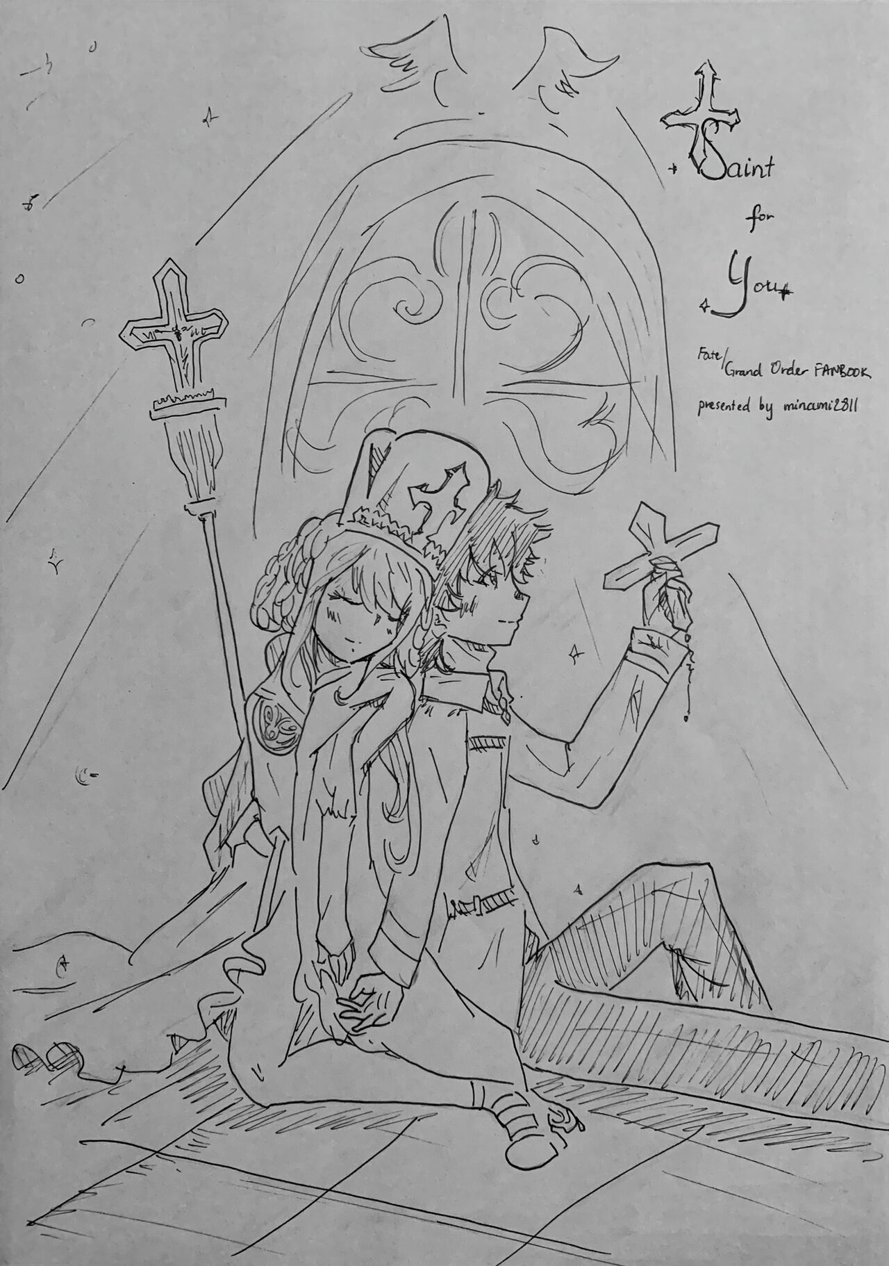 Saint for you [Popess Johanna - Fate/Grand Order] image number 1