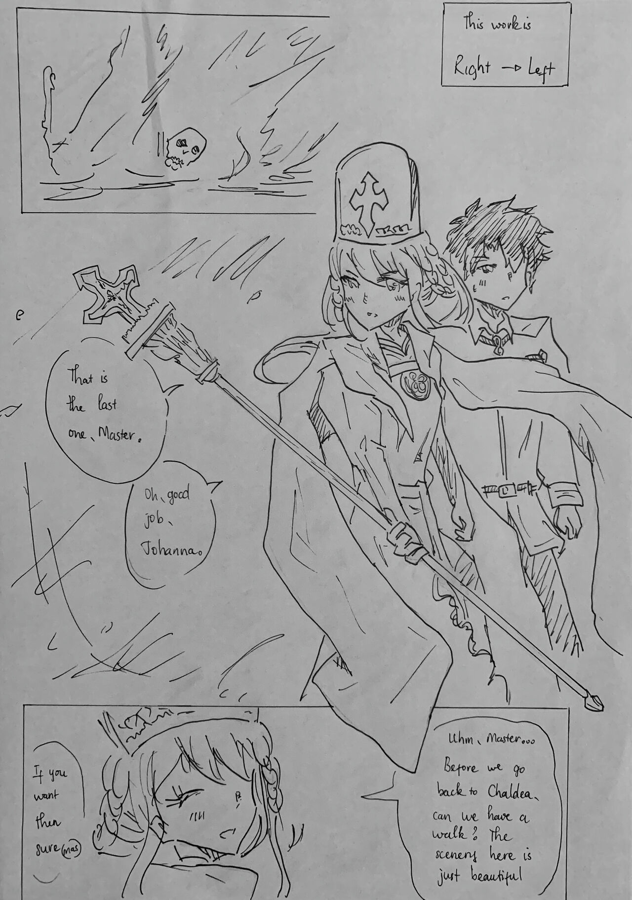 Saint for you [Popess Johanna - Fate/Grand Order] image number 2