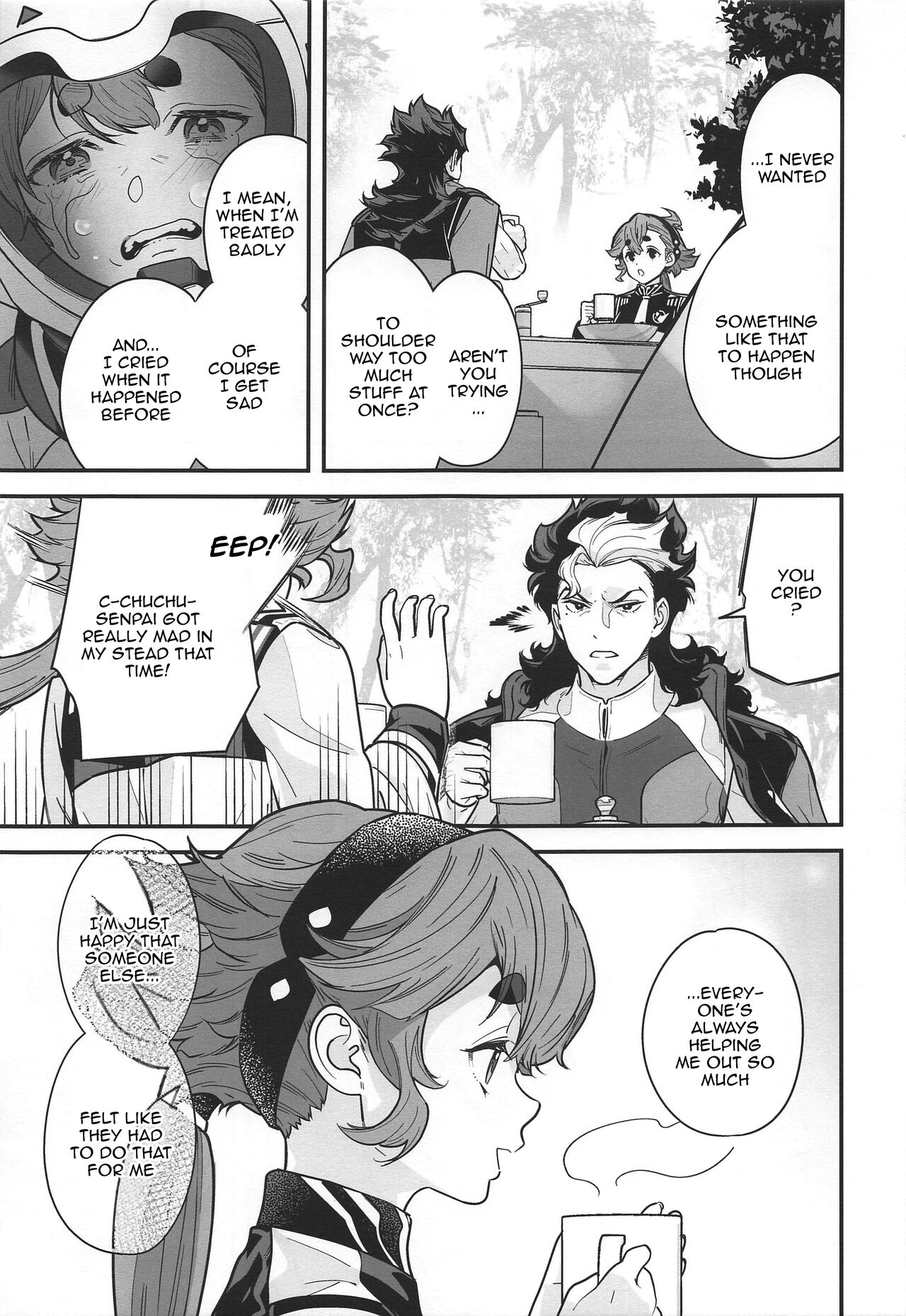 (Chou G Spirits 2023) [Renai Mangaka (Naruse Hirofumi)] Shittemasu! Oyakusoku tte Kurikaesun desu yo ne! (Mobile Suit Gundam The Witch from Mercury) [English] [Doujins.com] image number 10