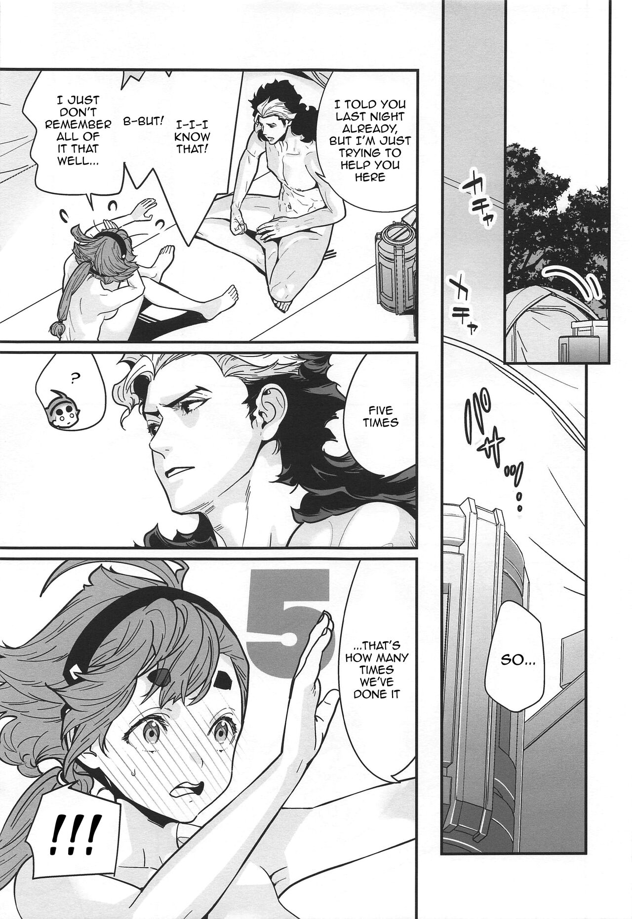 (Chou G Spirits 2023) [Renai Mangaka (Naruse Hirofumi)] Shittemasu! Oyakusoku tte Kurikaesun desu yo ne! (Mobile Suit Gundam The Witch from Mercury) [English] [Doujins.com] image number 12