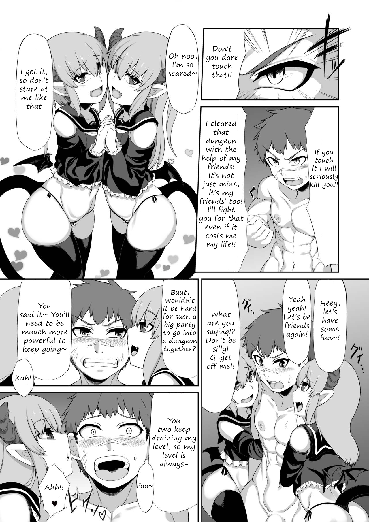 [Blitzkrieg (Moscow)] Futago Succubus to Mahou no Onaho | The Succubus Twins and the Magical Onahole [English] [Translatorfag] 画像番号 12