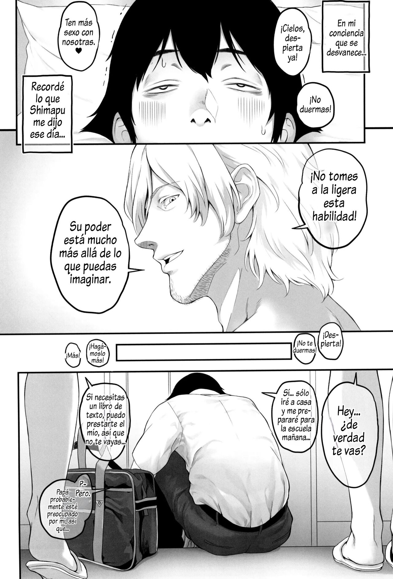 (C102) [Butagoya (Kemigawa)] Boku ga Te ni Ireta Chounouryoku 4 [Spanish] [Al Chile No se Scan] image number 29