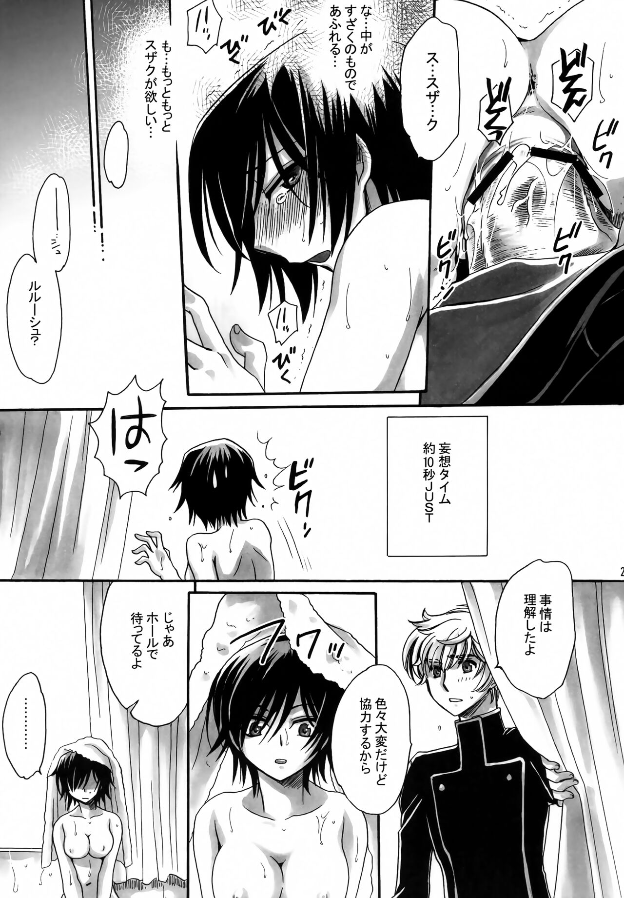 (C78) [Nyagos (Yatengetu)] Fancies Girl (CODE GEASS: Lelouch of the Rebellion) изображение № 20