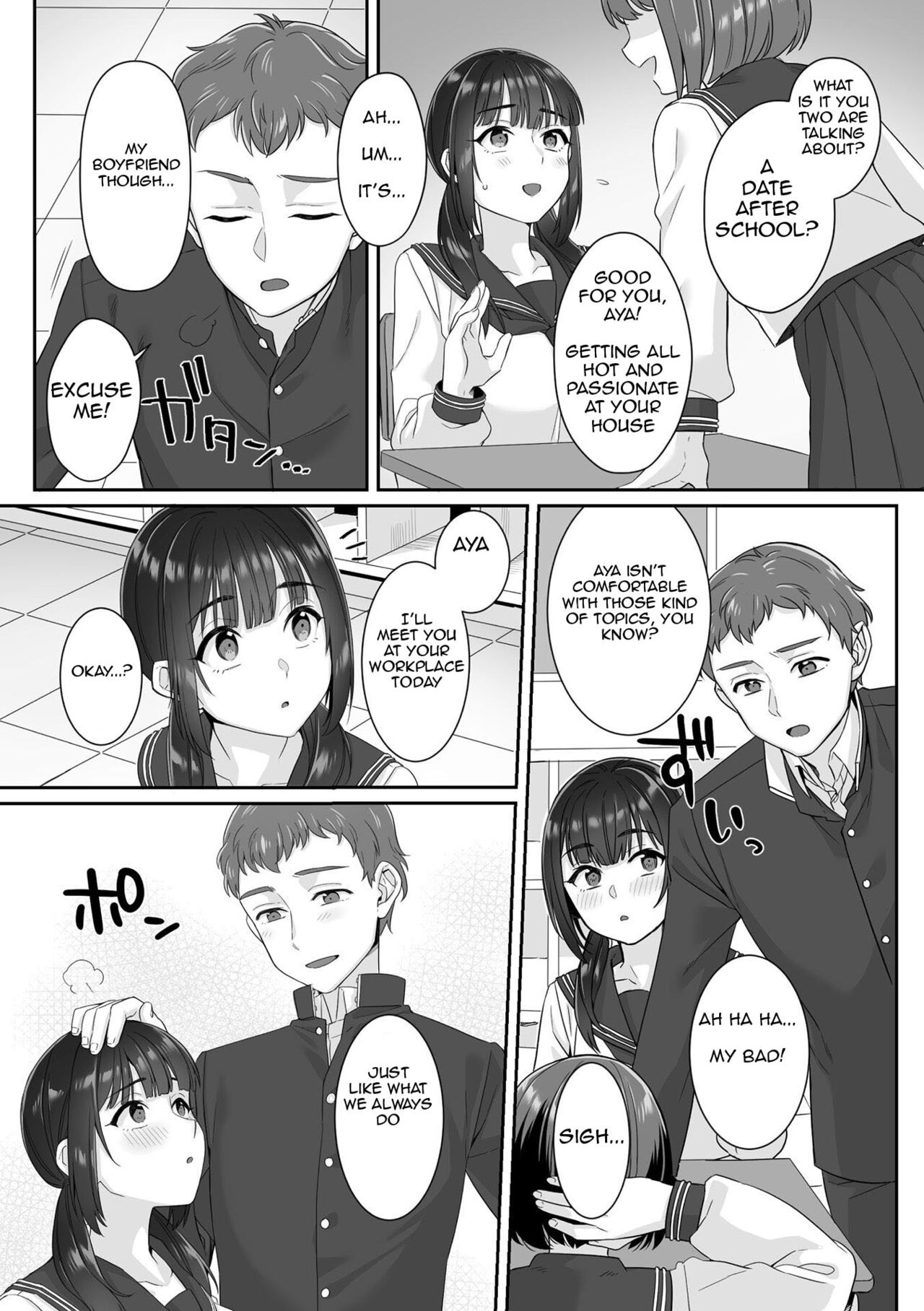 [miniru] Junboku Joshikousei wa Oyaji Iro ni Somerarete Comic Ban [Chapters 1- 5] [English] image number 5