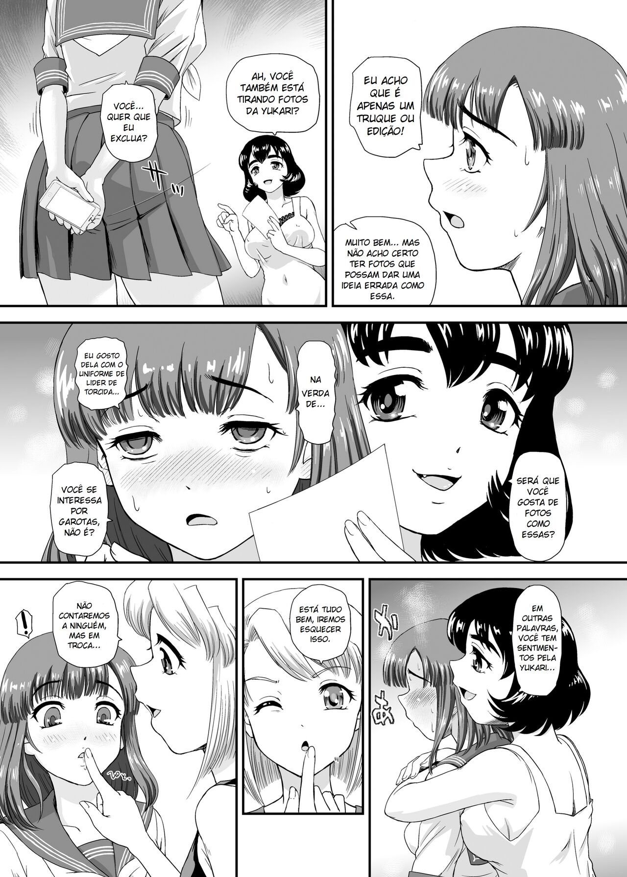 [Behind Moon (Dulce-Q)] Futanari nanode Gakkou Seikatsu ga Fuan desu 7 | A Vida Escolar De Uma Futanari - 07 [Portuguese-BR] [Digital] numero di immagine  10