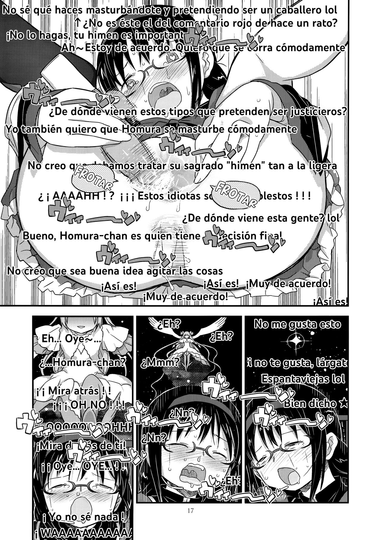 (C89) [GADGET (A-10, Ore to Umi, GOMOS)] GIRLIE:EX02 (Puella Magi Madoka Magica) [Spanish] image number 16