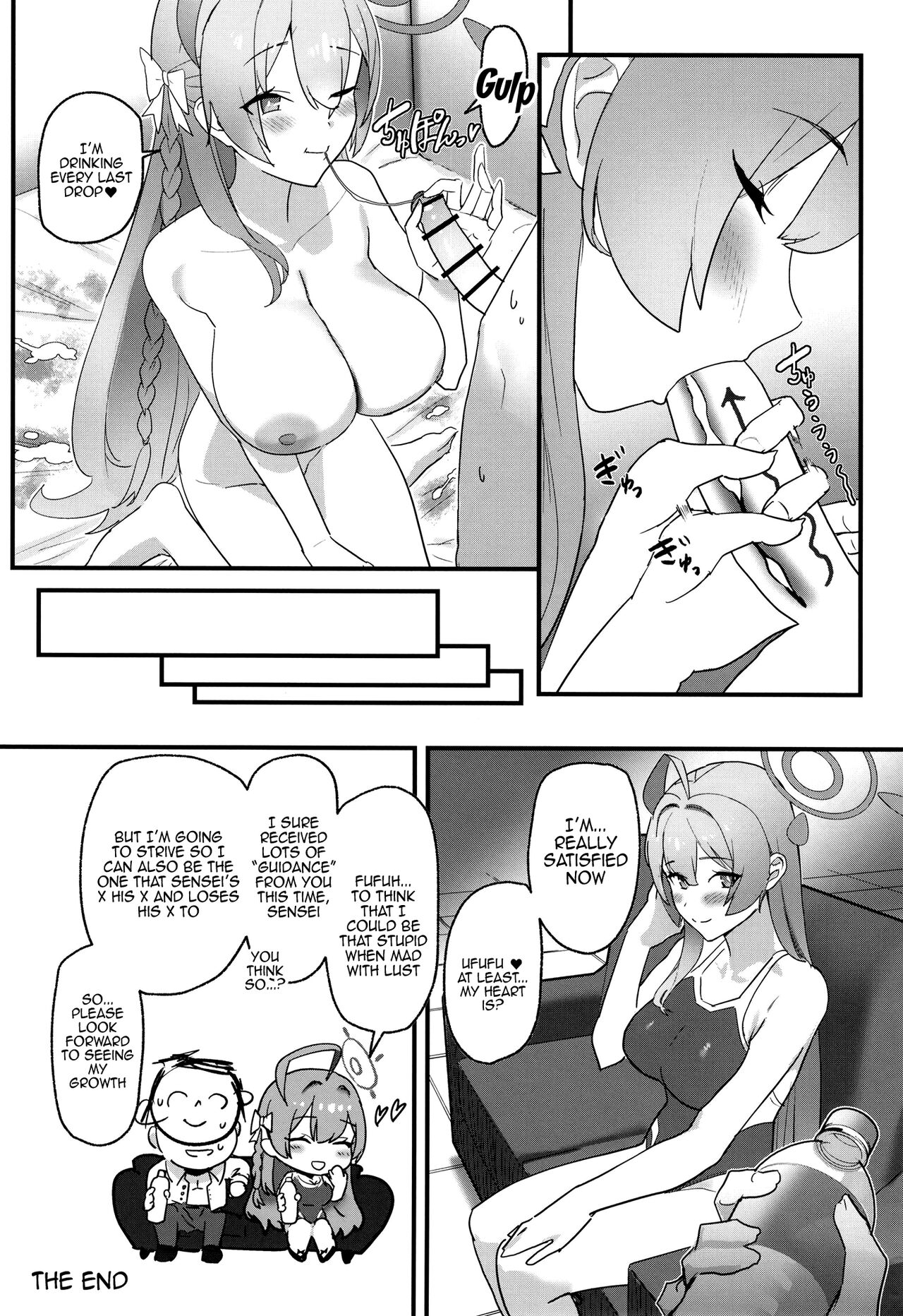 (C102) 	[Yoridori Midori (Kiiro Hakushiro)] Aiyoku wa Muyoku ni Nitari | Lust is Next to Selflessness (Blue Archive) [English] {Doujins.com} image number 21