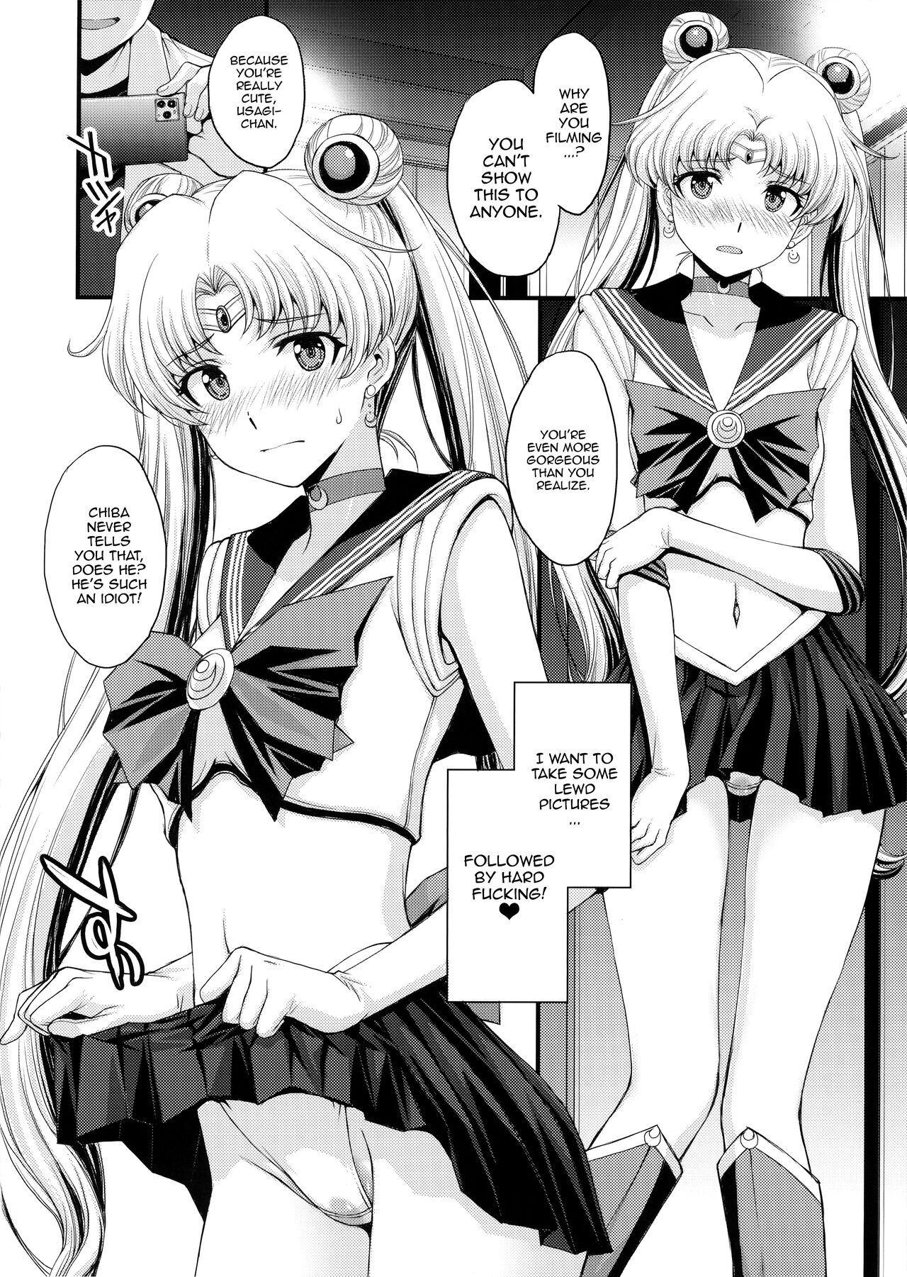 [Secret Society M (Kitahara Aki)] Usagi no Junjou!  Chin Make Bishoujo Senshi! /  As Innocent as a Bunny! The Pretty Guardian Loses to the Dick! [English] {Doujins.com} 图片编号 7