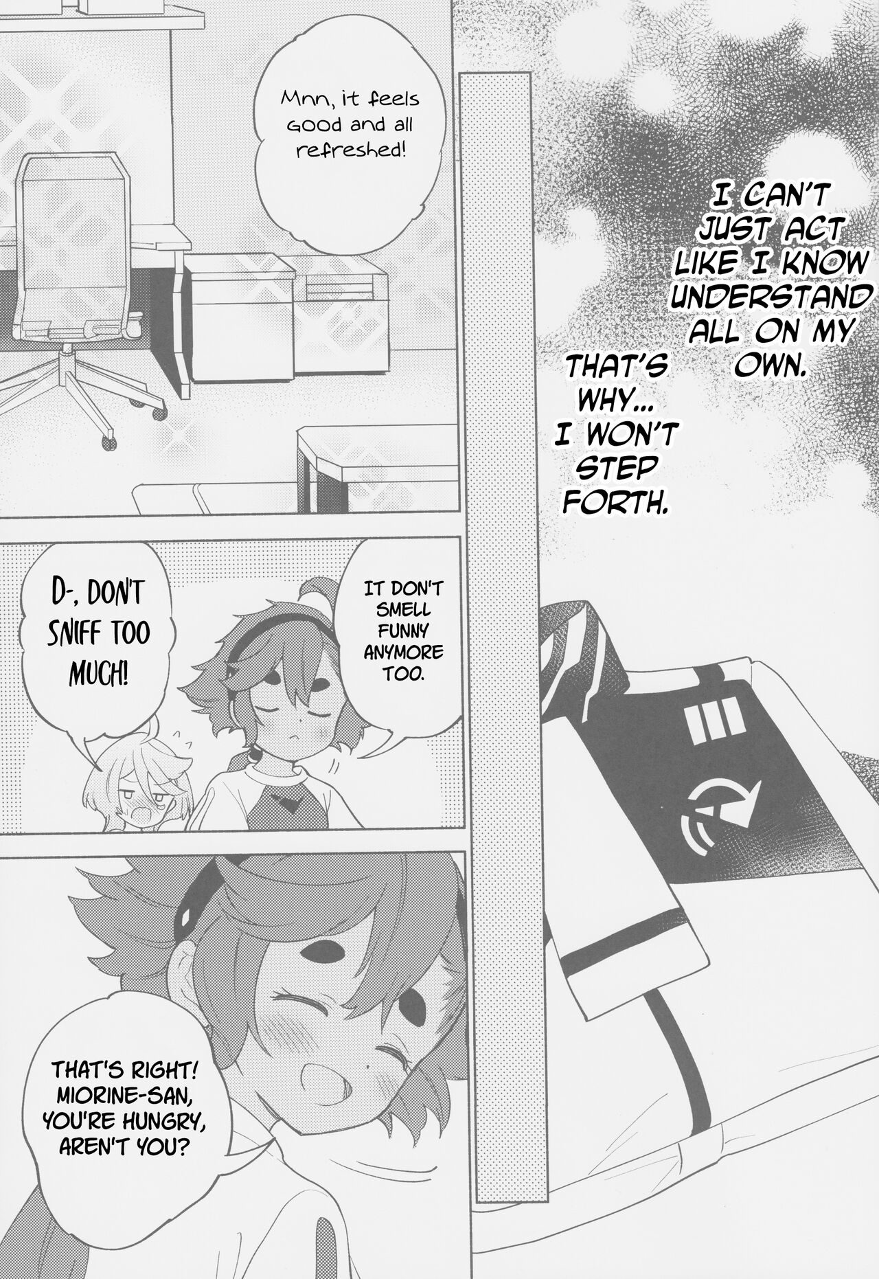 (C101) [Gutsutoma (Tachi)] Kimi no Kaori shika Shinai - It only smells like a fiancée. (Gundam The Witch from Mercury) [English] изображение № 11