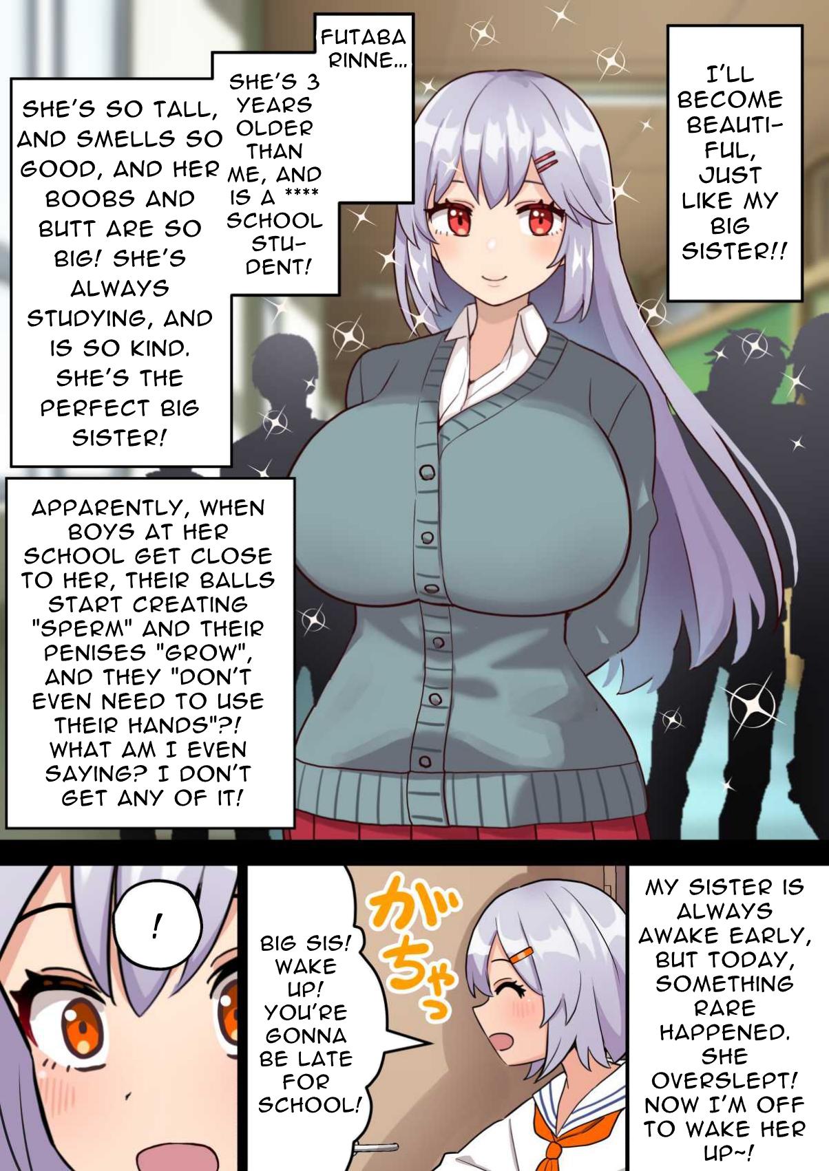 [Hotaru] One Day, I Want To Be My Big Sister's Cock Case | Imouto o Chinpo Case ni Suru Koutense Futanari Onee-chan no Hanashi [English] [T's Translations] 4eme image