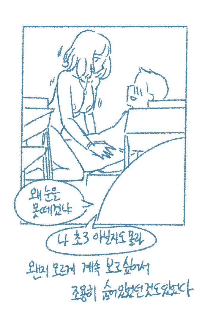 [Deulban] Chodingsijeol Bin Gyosil-eseo Dam-imssaem Yaseu Jiggwan Sseolmanhwa image number 38